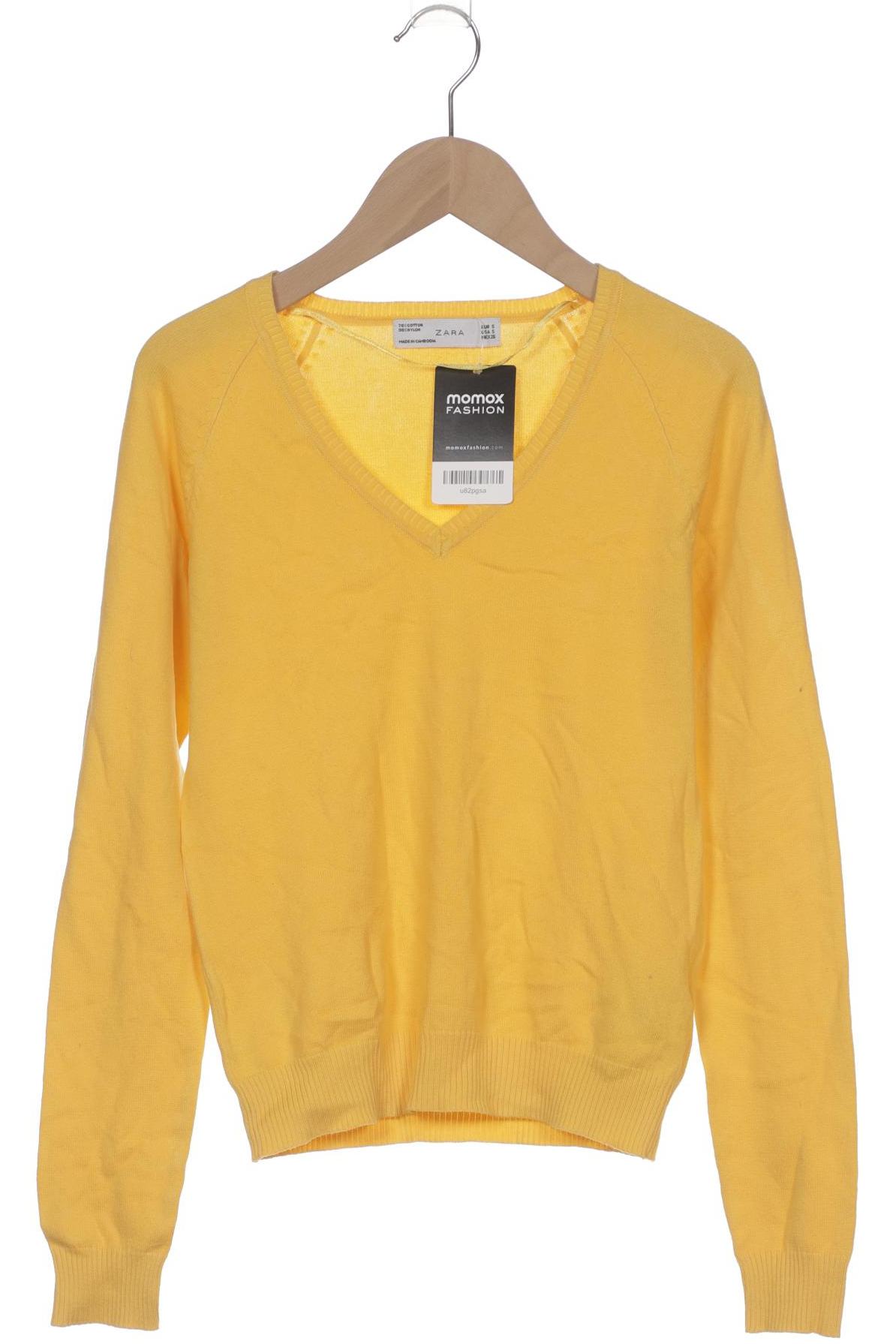 

Zara Damen Pullover, gelb, Gr. 36
