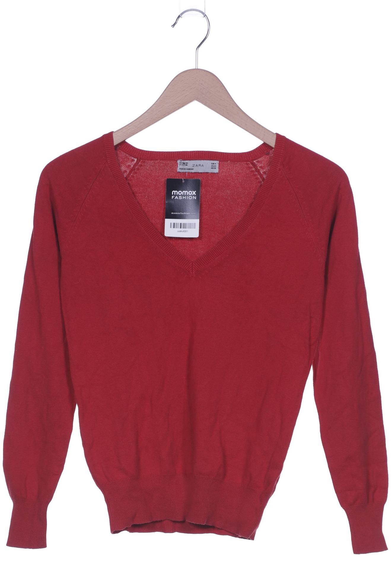

Zara Damen Pullover, rot, Gr. 38