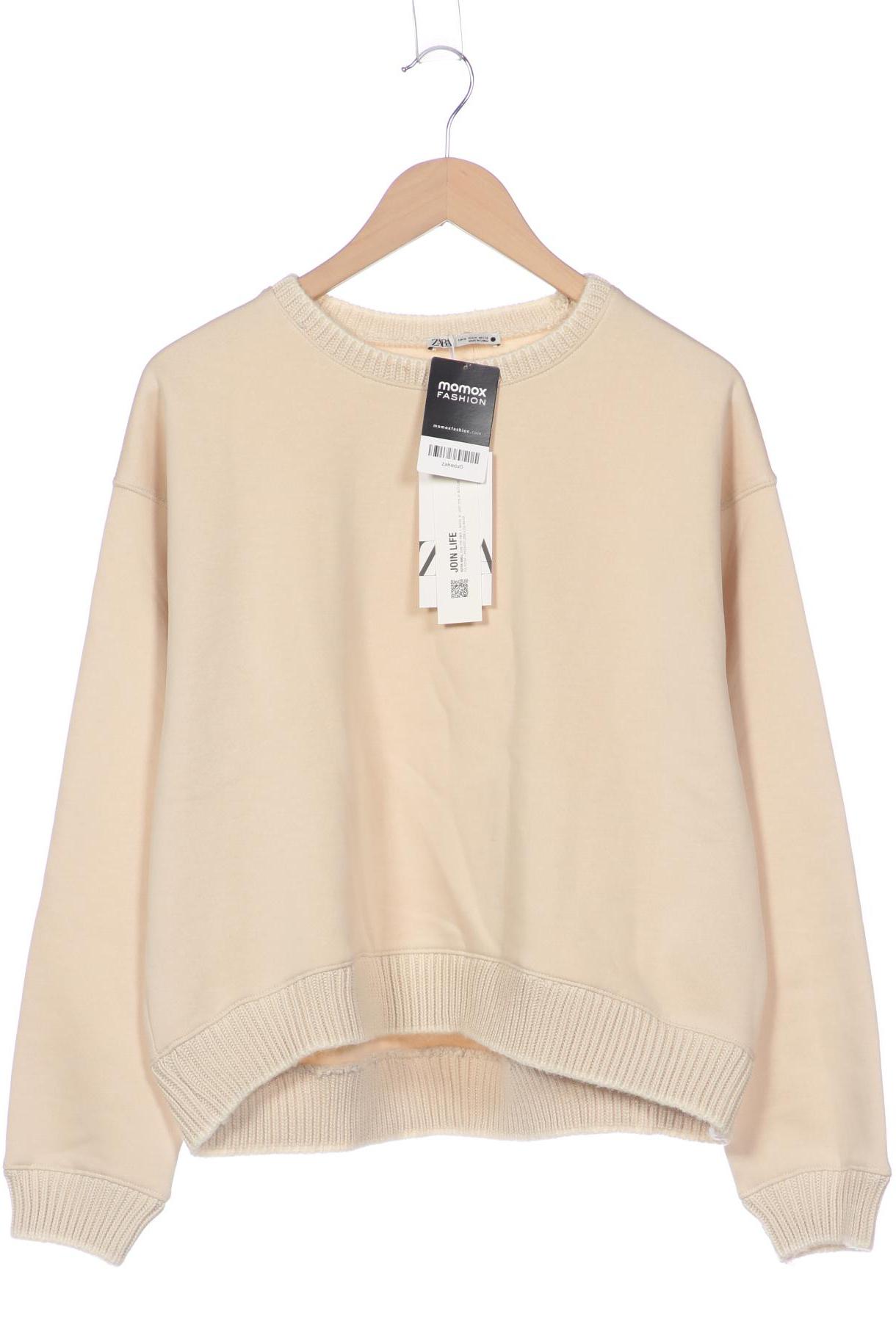 

Zara Damen Pullover, cremeweiß, Gr. 38