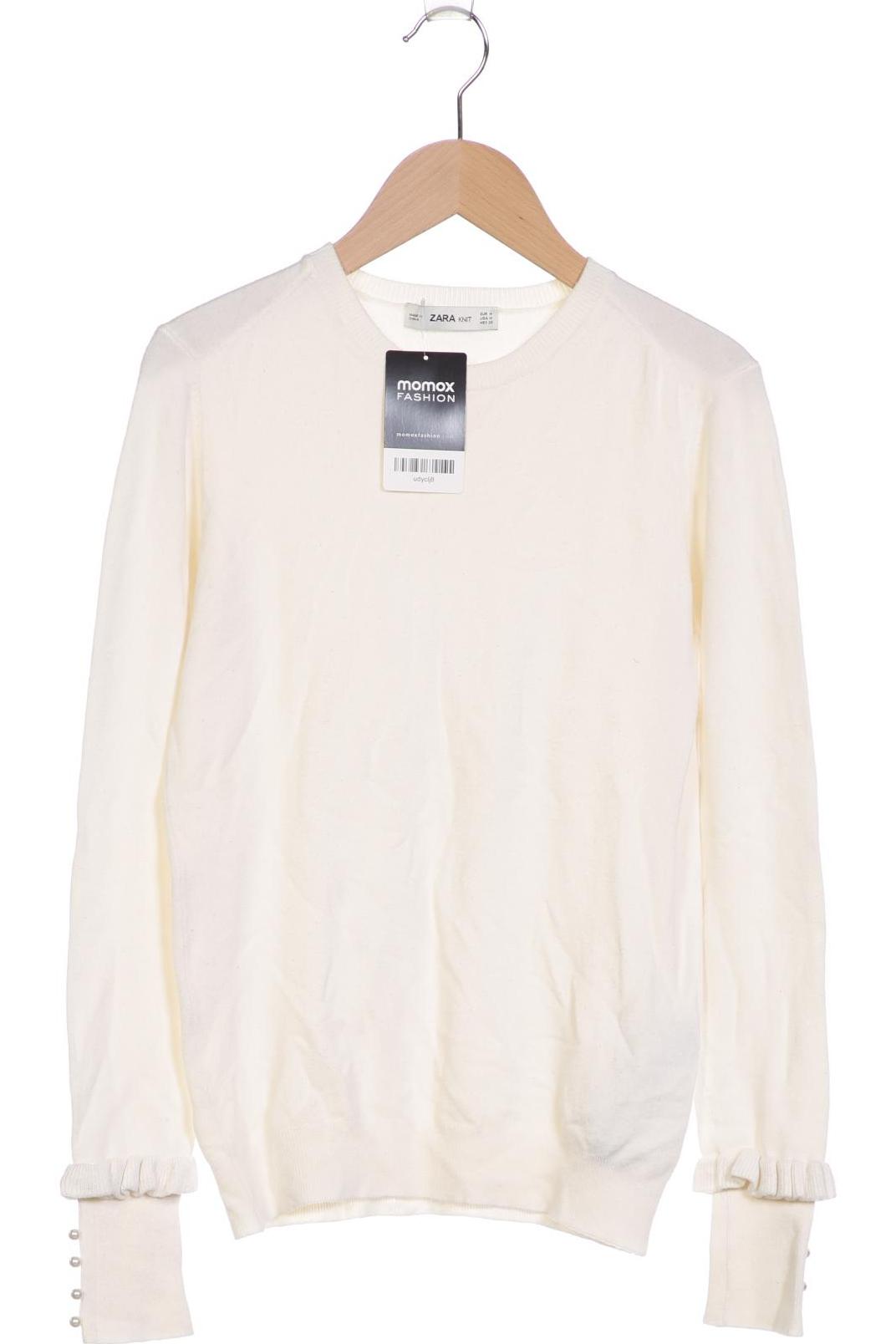

Zara Damen Pullover, cremeweiß, Gr. 38