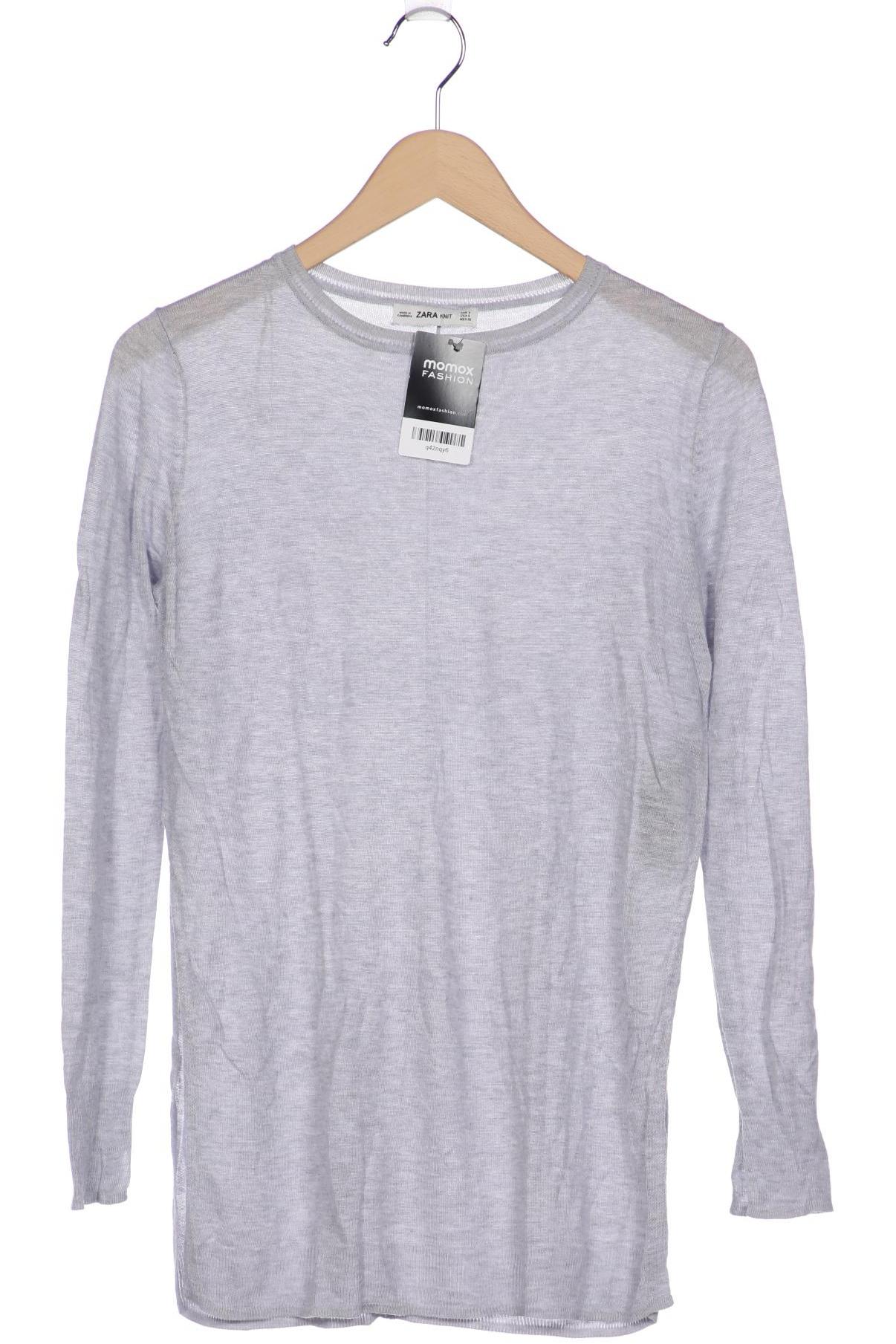 

ZARA Damen Pullover, grau