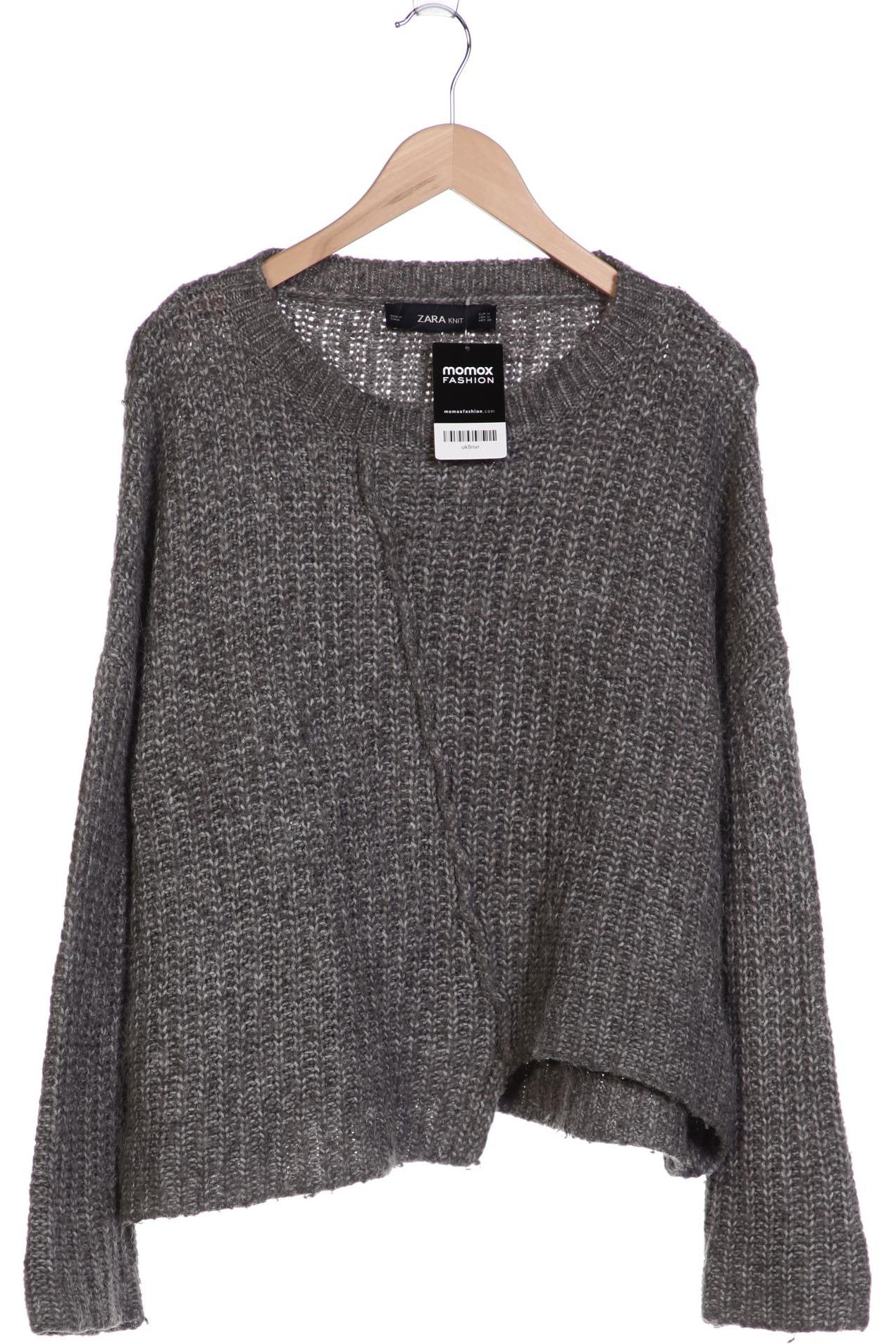 

ZARA Damen Pullover, grau