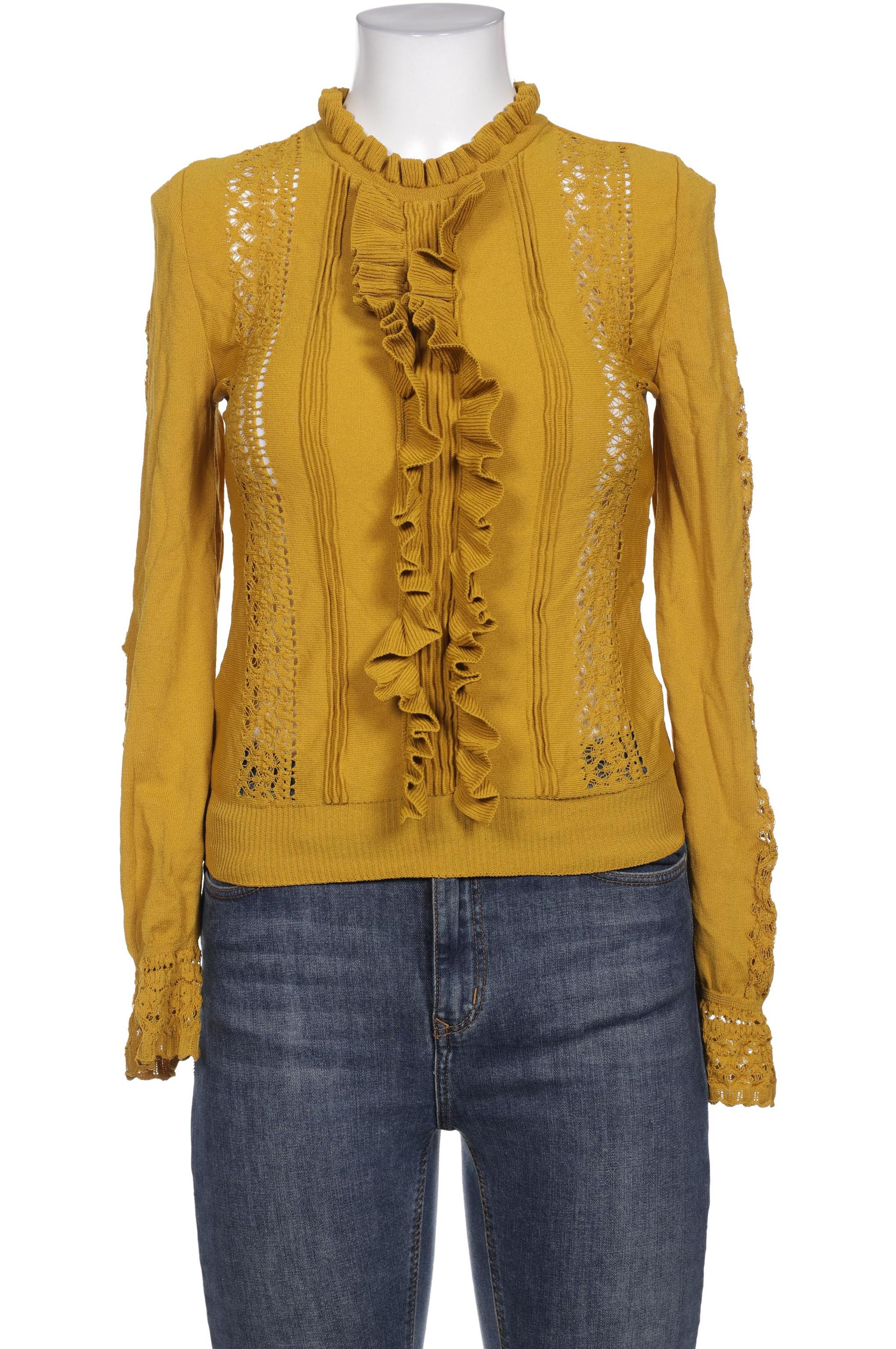

ZARA Damen Pullover, gelb