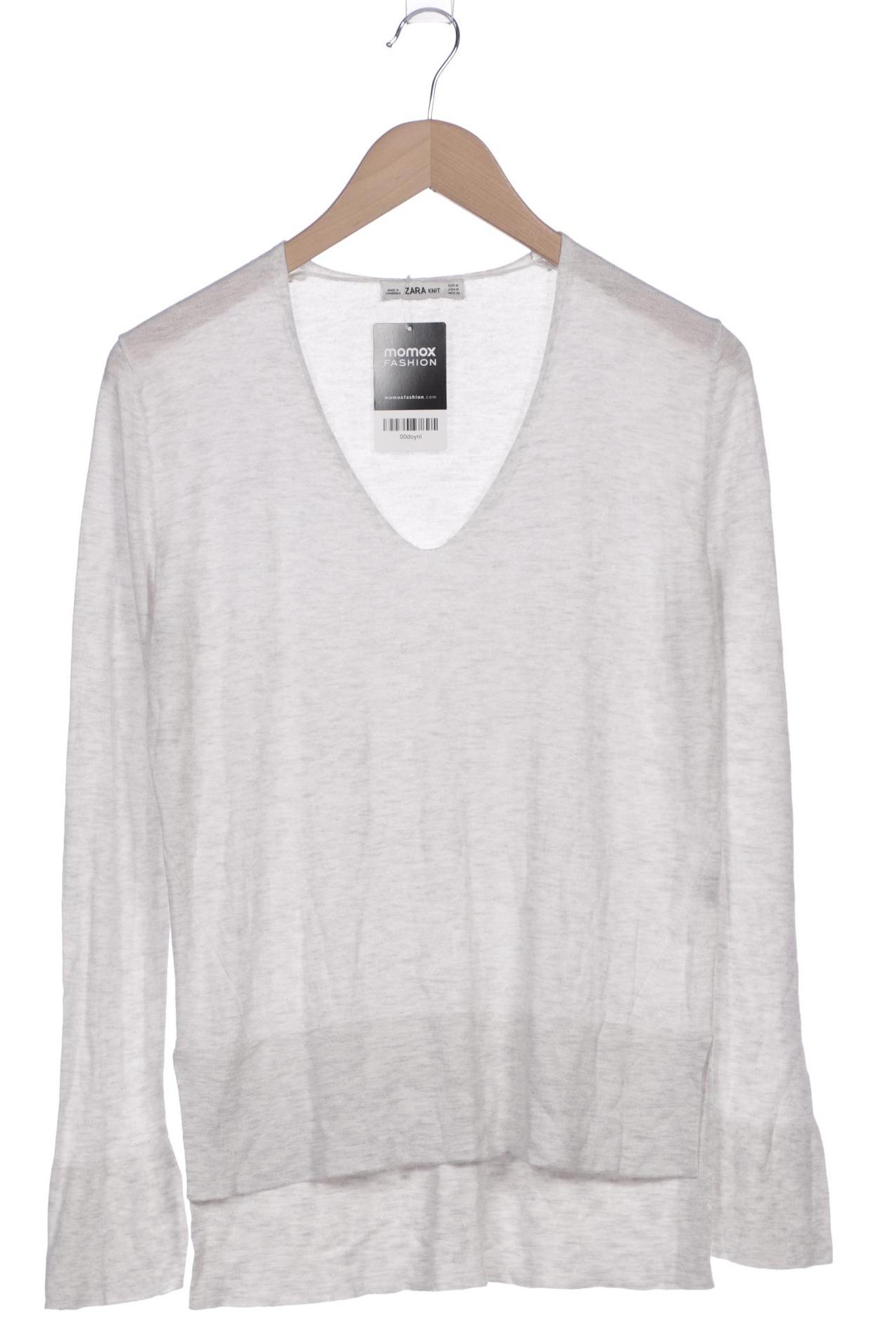

Zara Damen Pullover, weiß, Gr. 38