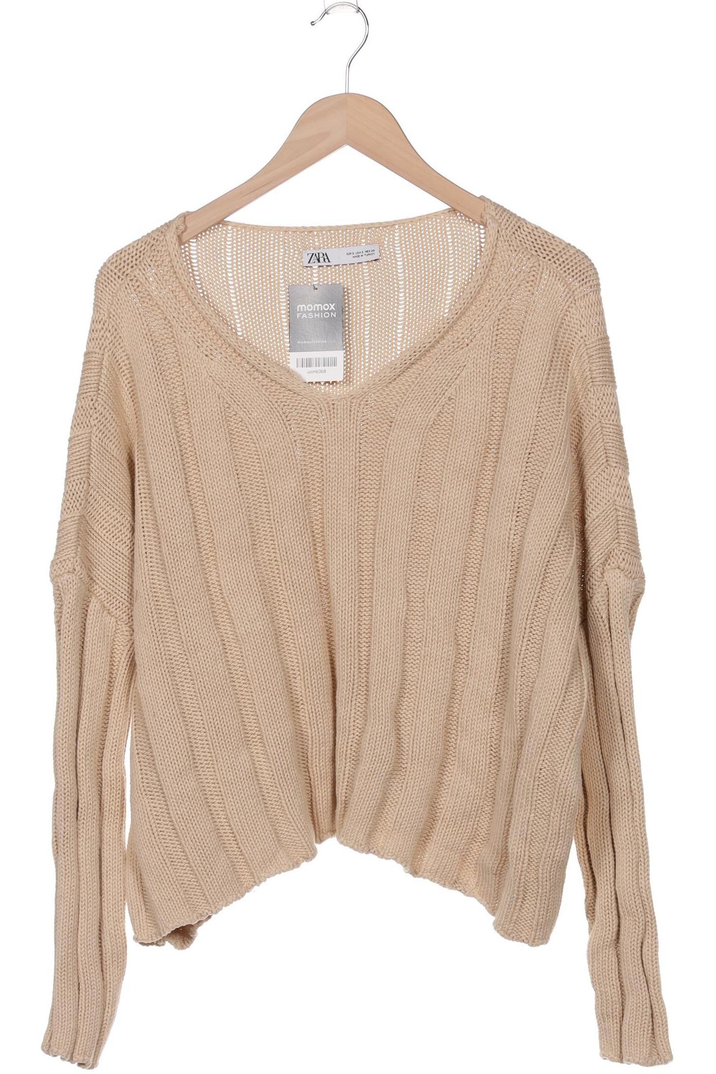 

Zara Damen Pullover, beige, Gr. 36