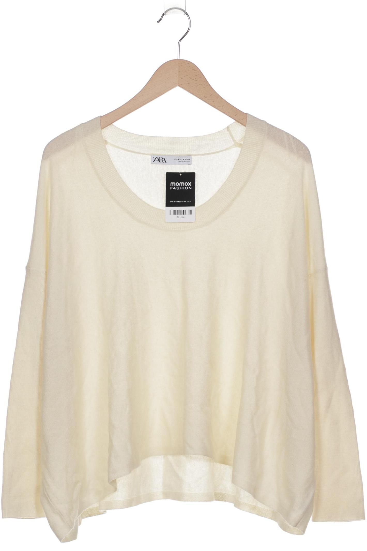 

Zara Damen Pullover, cremeweiß, Gr. 38