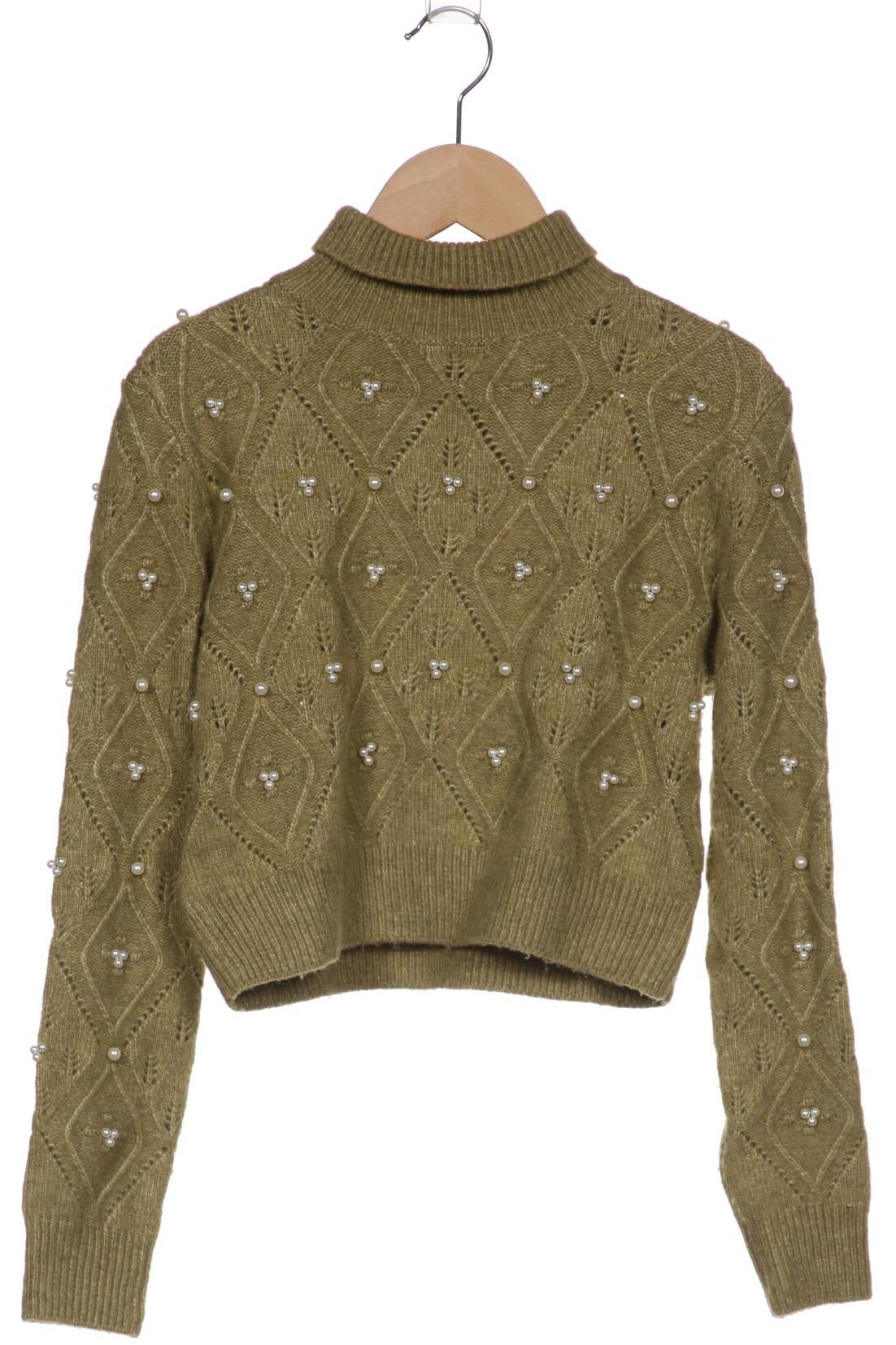 

ZARA Damen Pullover, grün