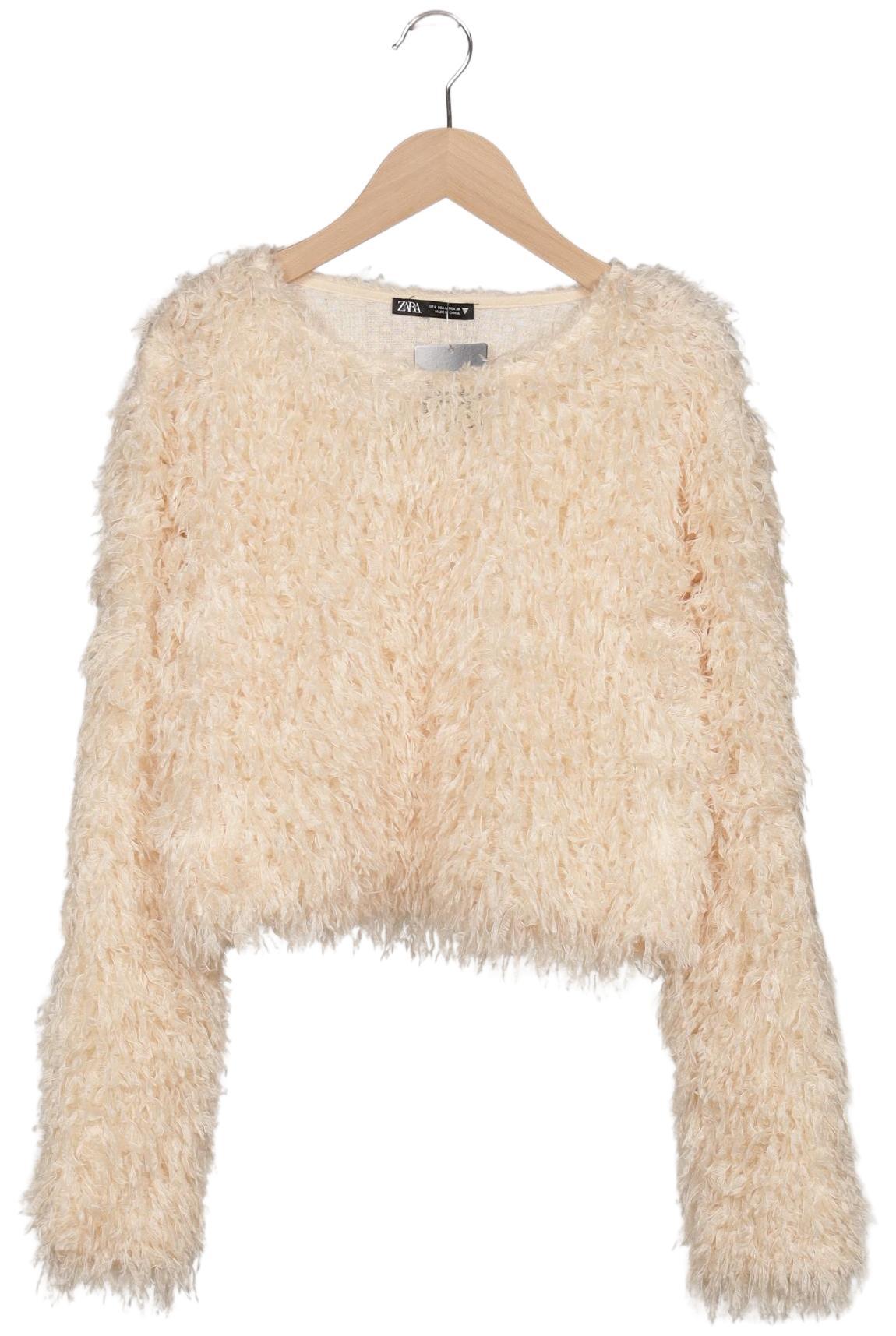 

Zara Damen Pullover, cremeweiß, Gr. 42