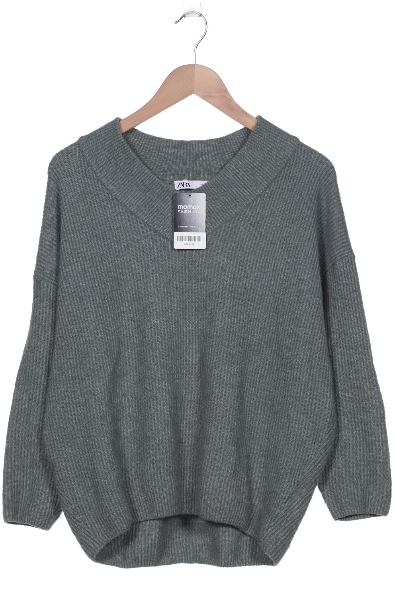 

ZARA Damen Pullover, grün