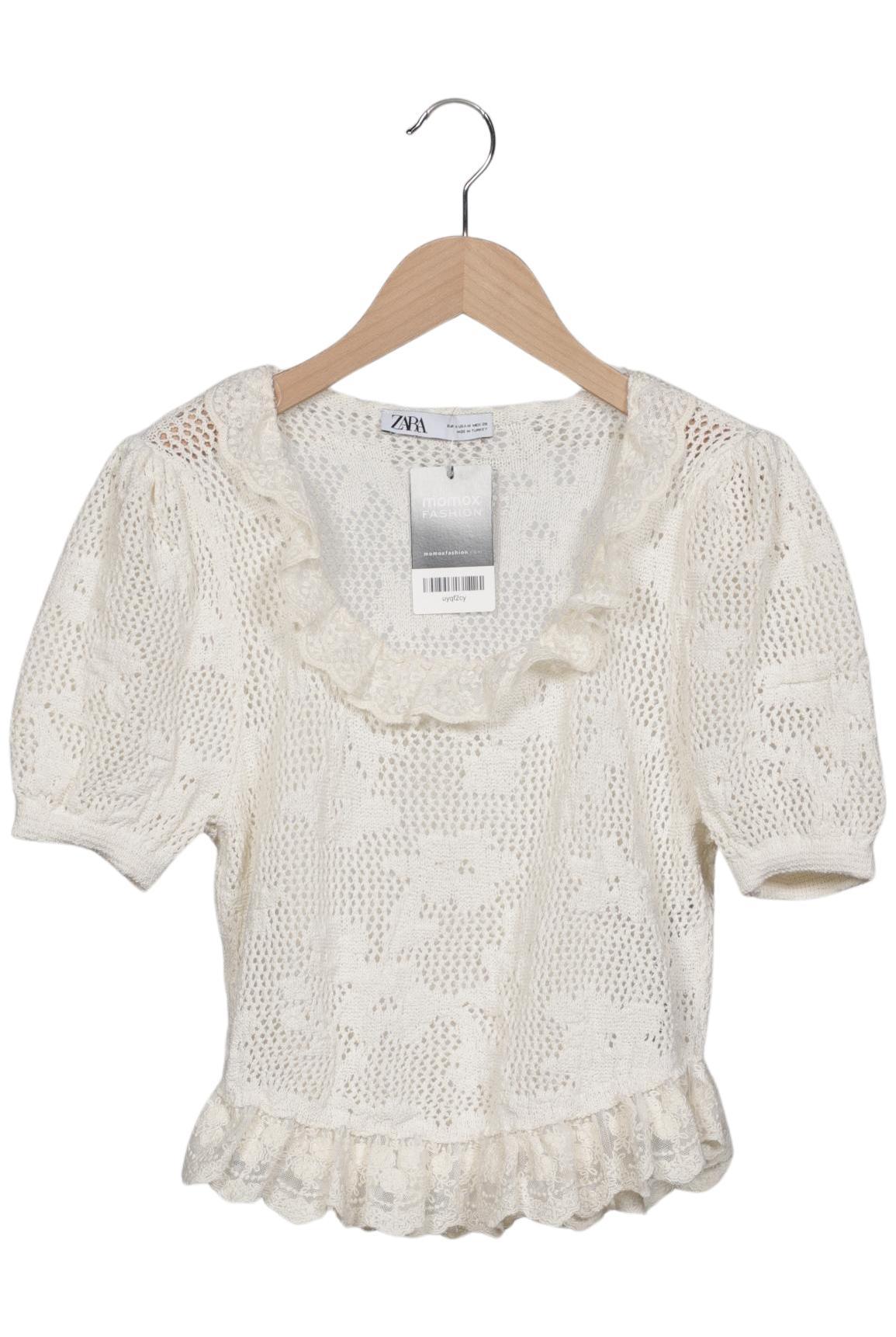 

Zara Damen Pullover, cremeweiß, Gr. 38