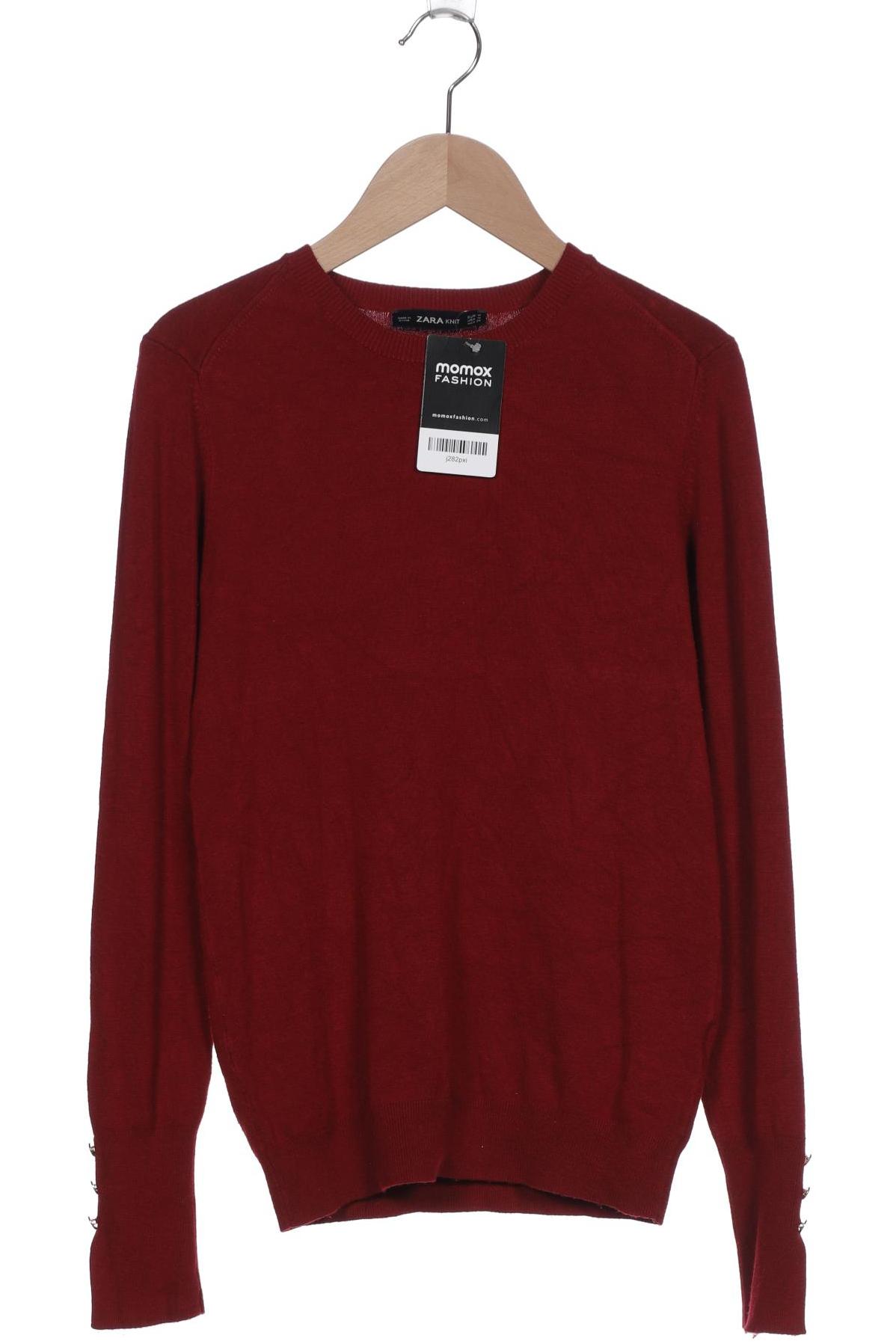 

Zara Damen Pullover, bordeaux, Gr. 38