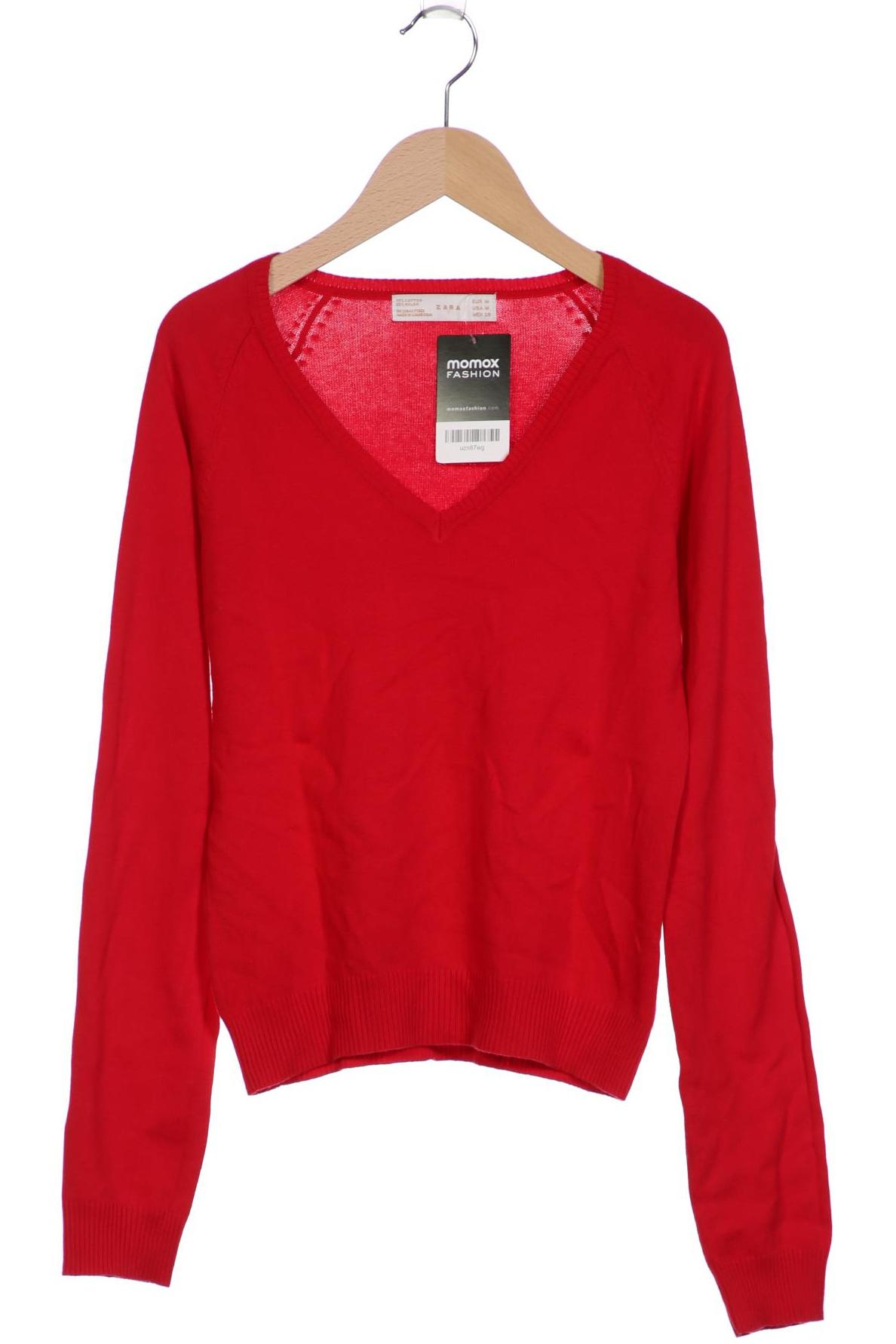 

Zara Damen Pullover, rot, Gr. 38