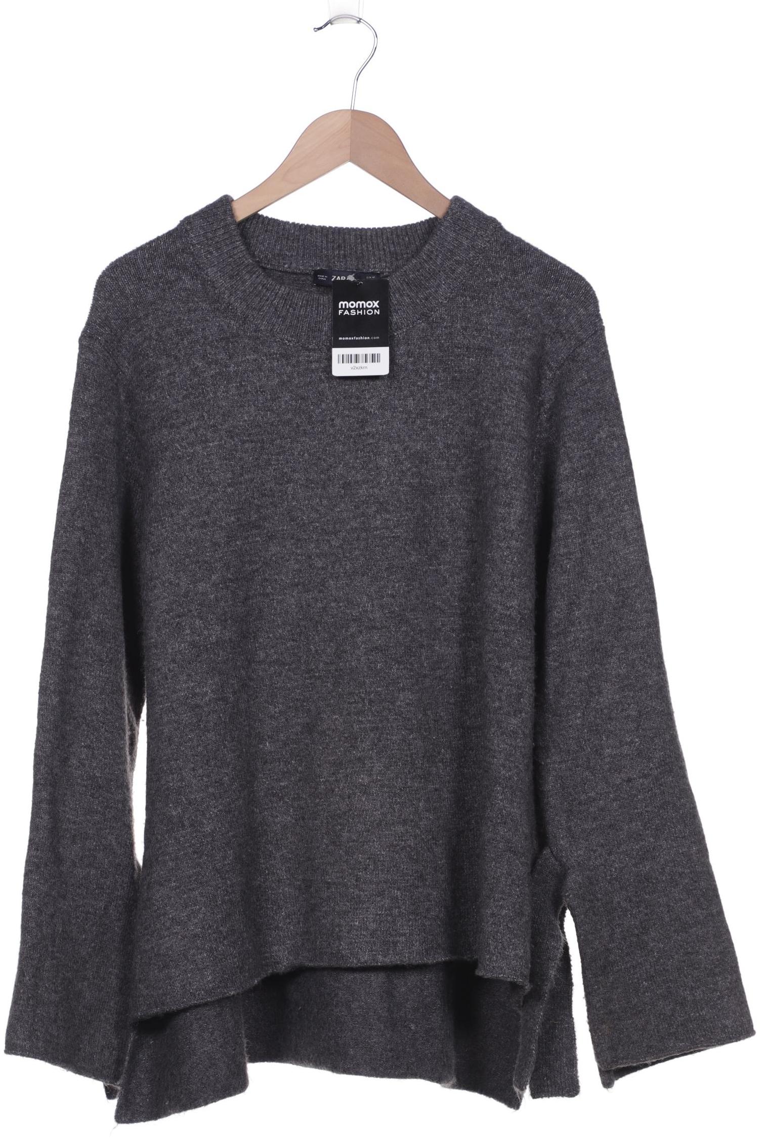 

ZARA Damen Pullover, grau