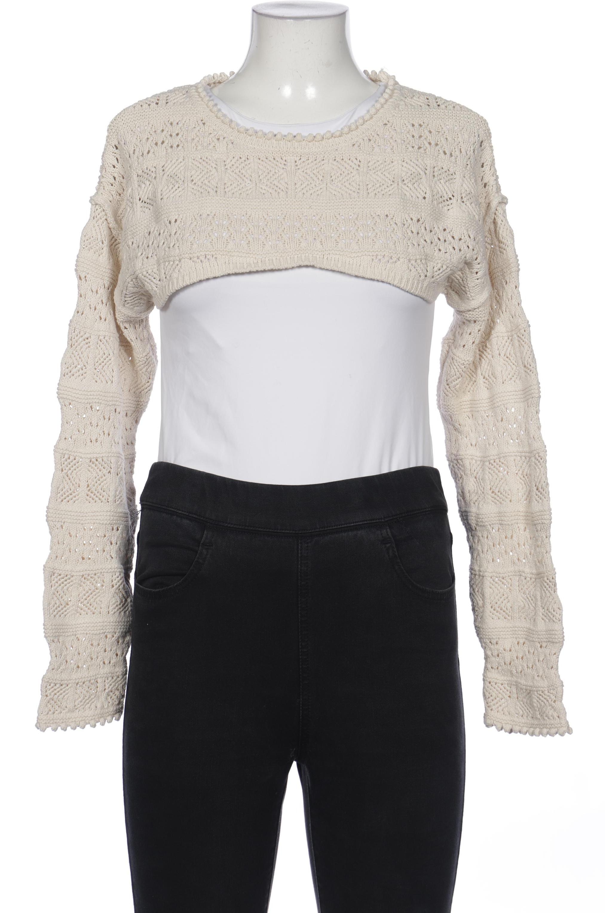 

ZARA Damen Pullover, cremeweiß