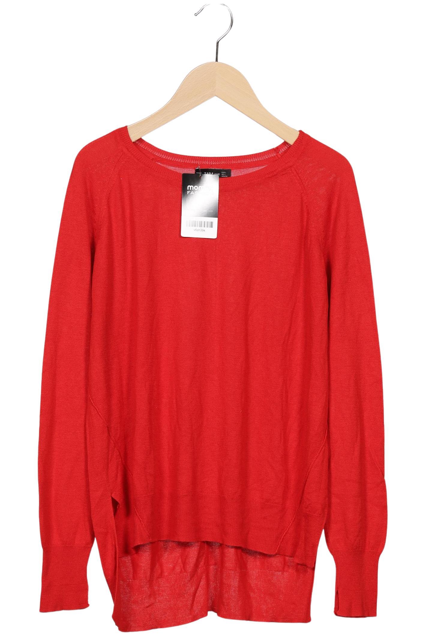 

Zara Damen Pullover, rot, Gr. 42