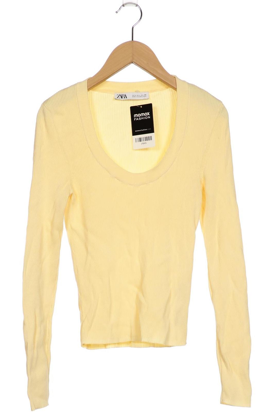 

Zara Damen Pullover, gelb, Gr. 42