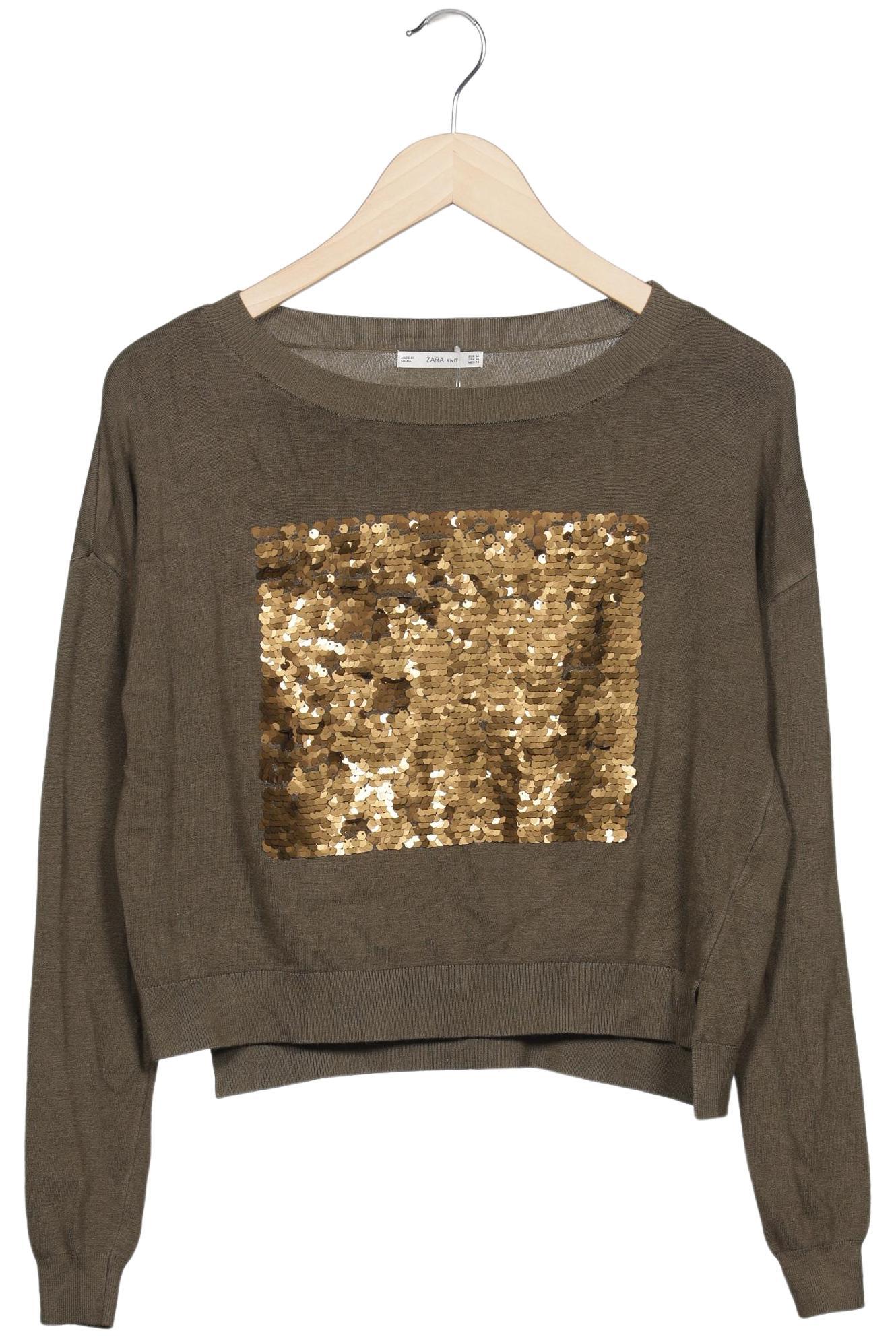 

Zara Damen Pullover, mehrfarbig, Gr. 38