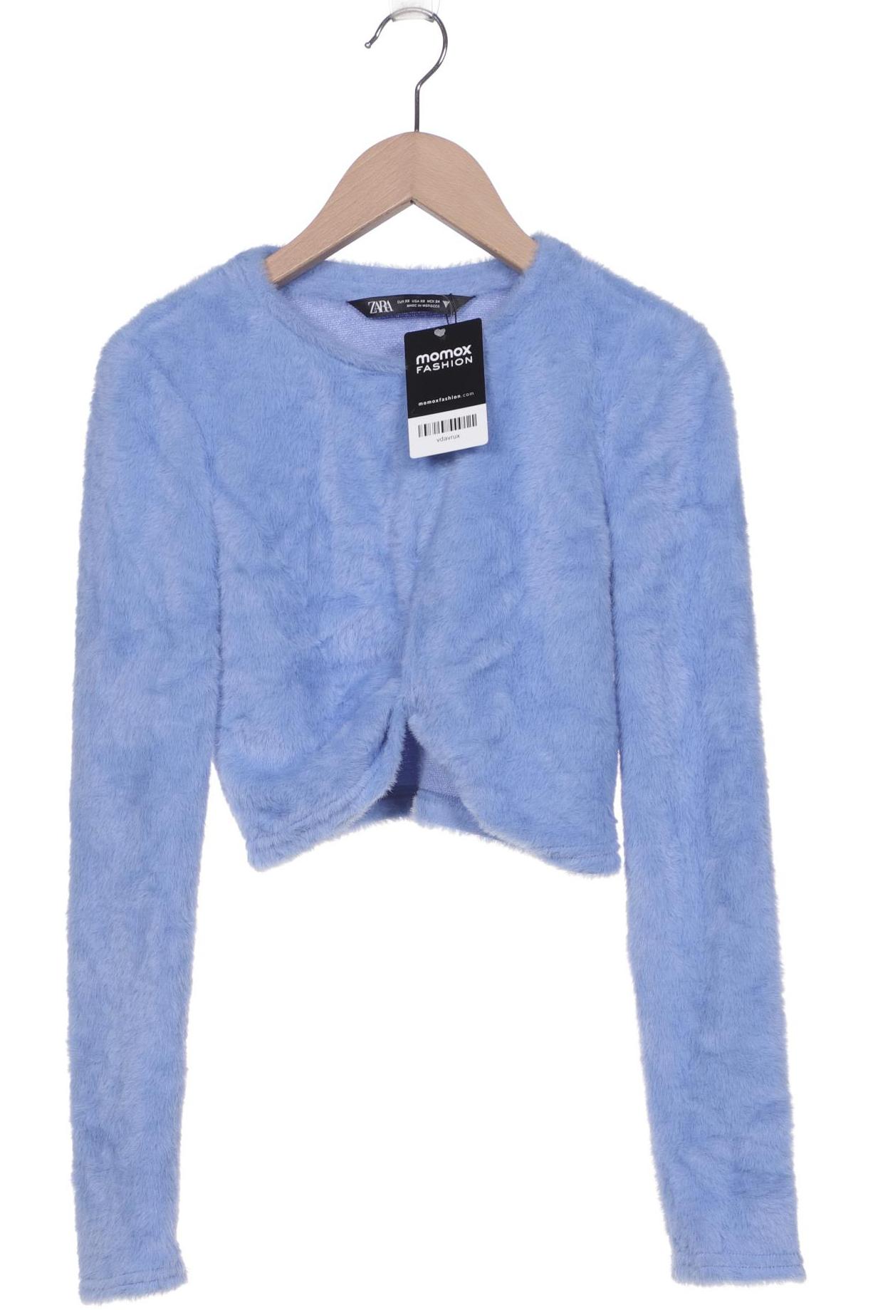 

ZARA Damen Pullover, blau