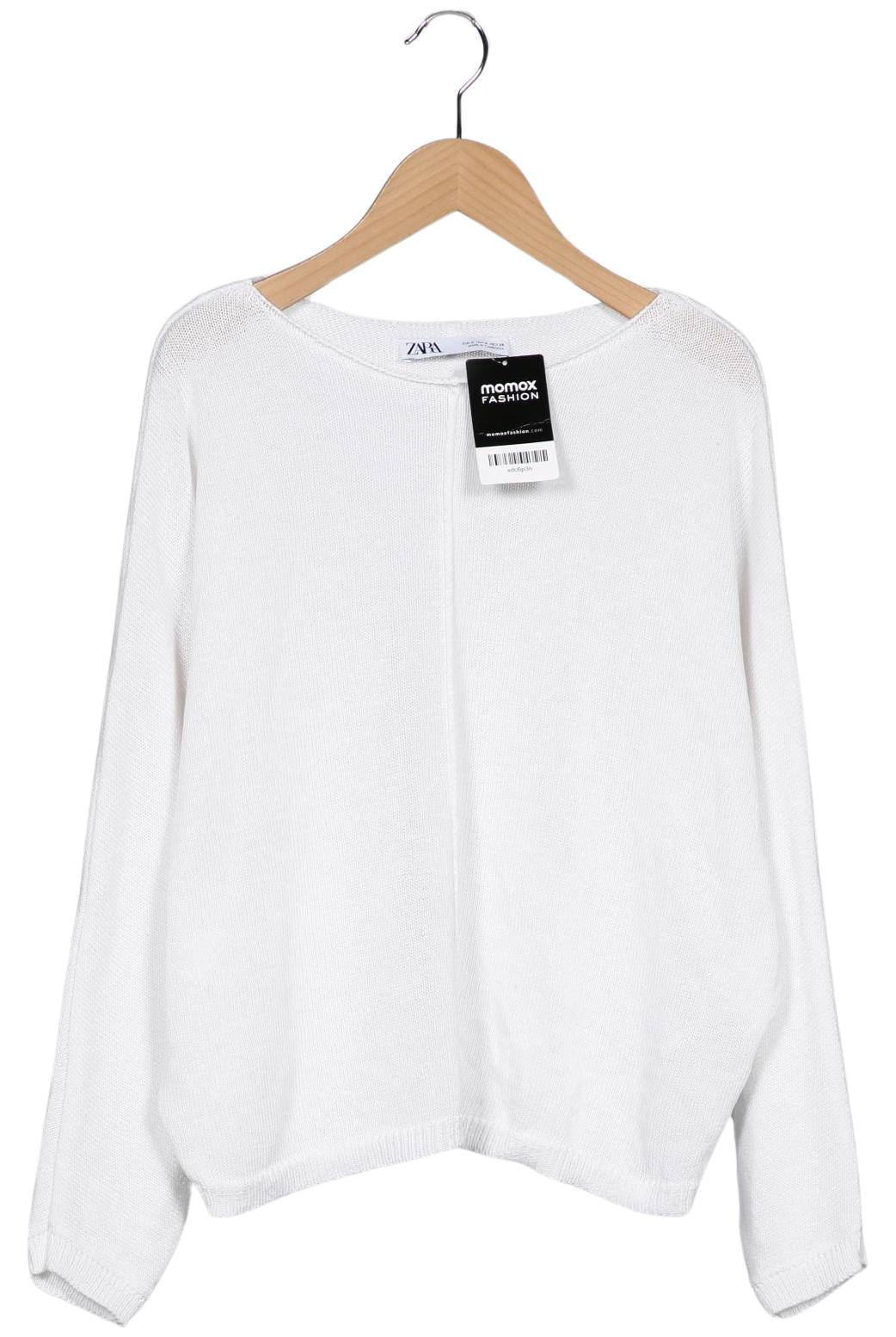 

Zara Damen Pullover, weiß, Gr. 36