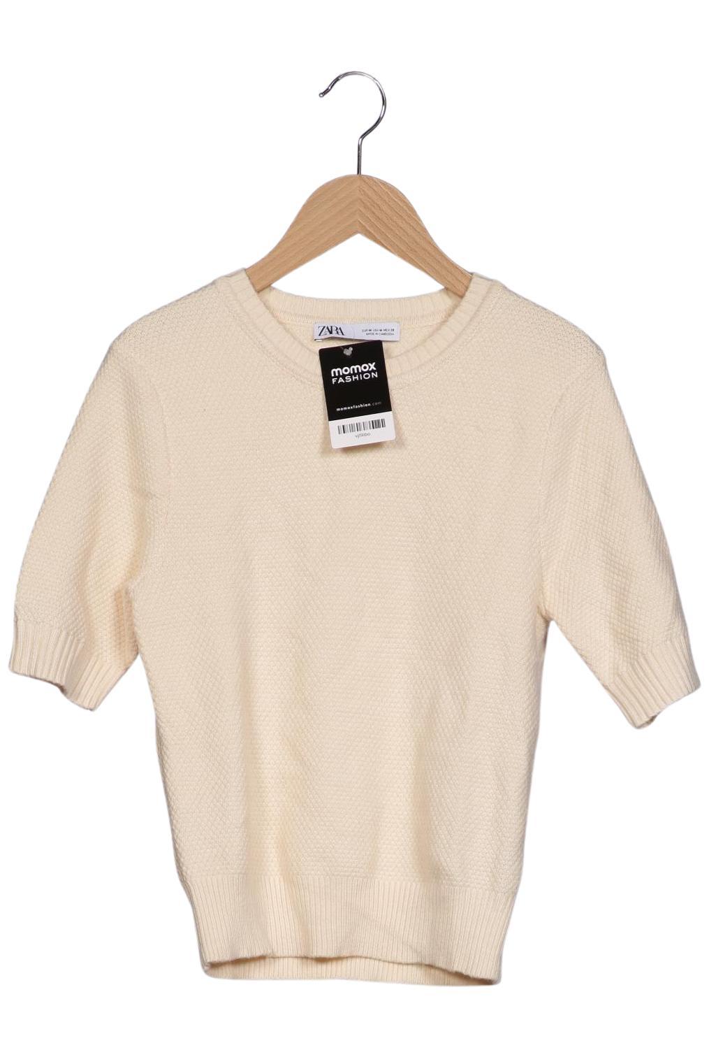 

Zara Damen Pullover, cremeweiß, Gr. 38