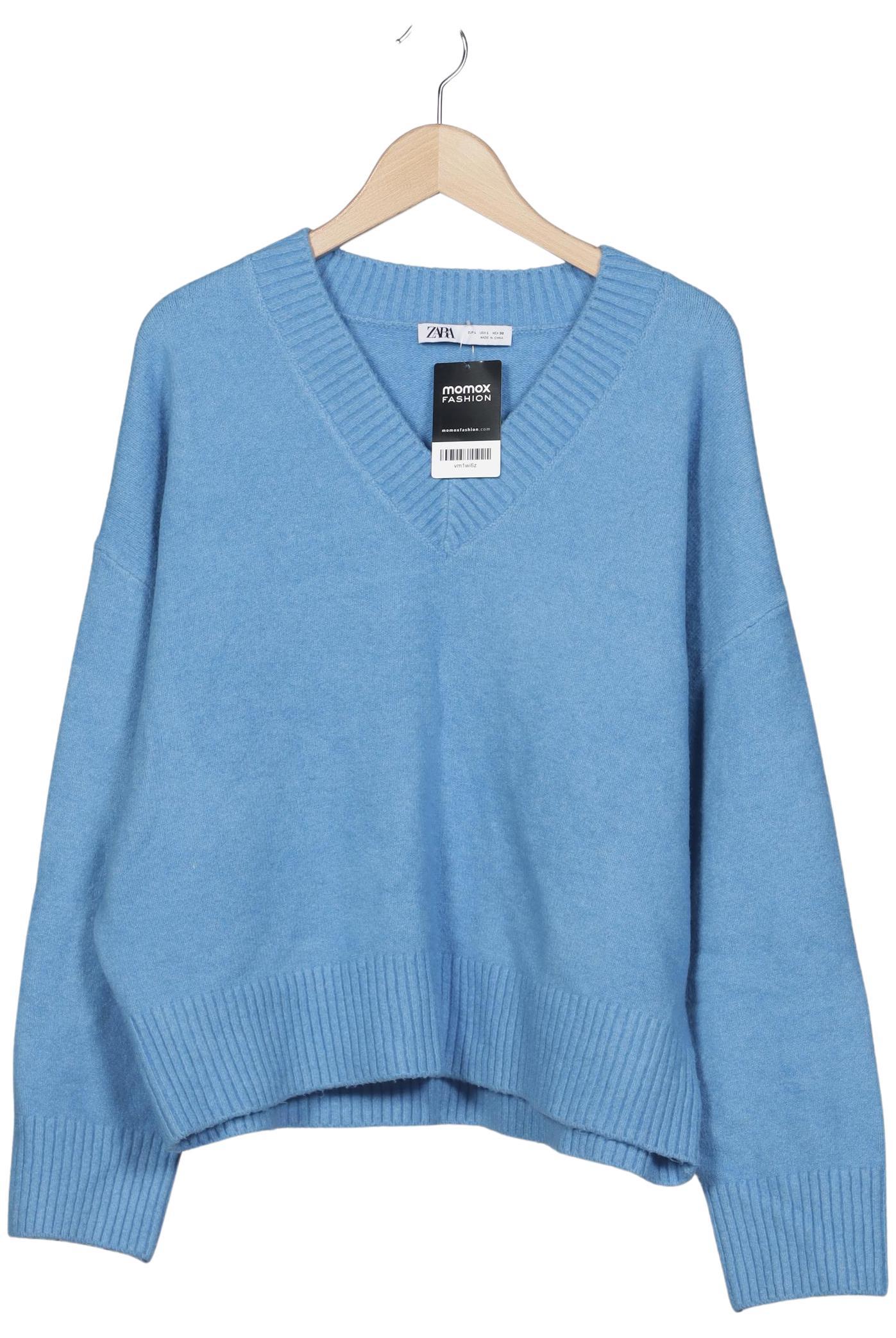 

Zara Damen Pullover, hellblau, Gr. 42