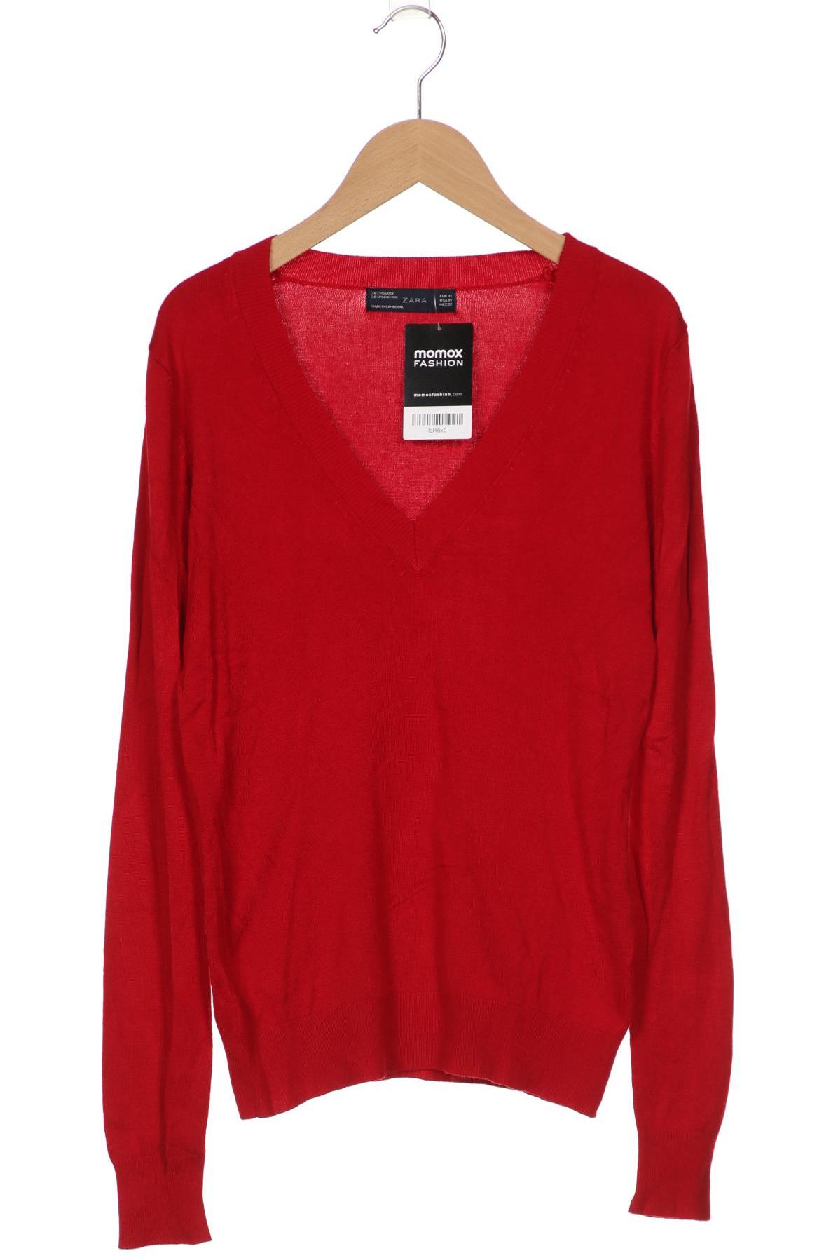 

ZARA Damen Pullover, rot