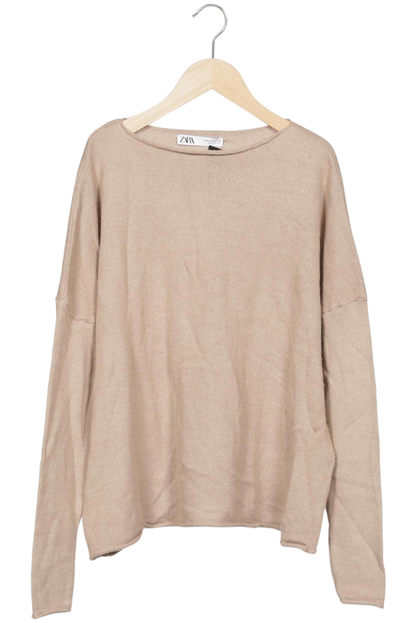 

Zara Damen Pullover, beige, Gr. 38