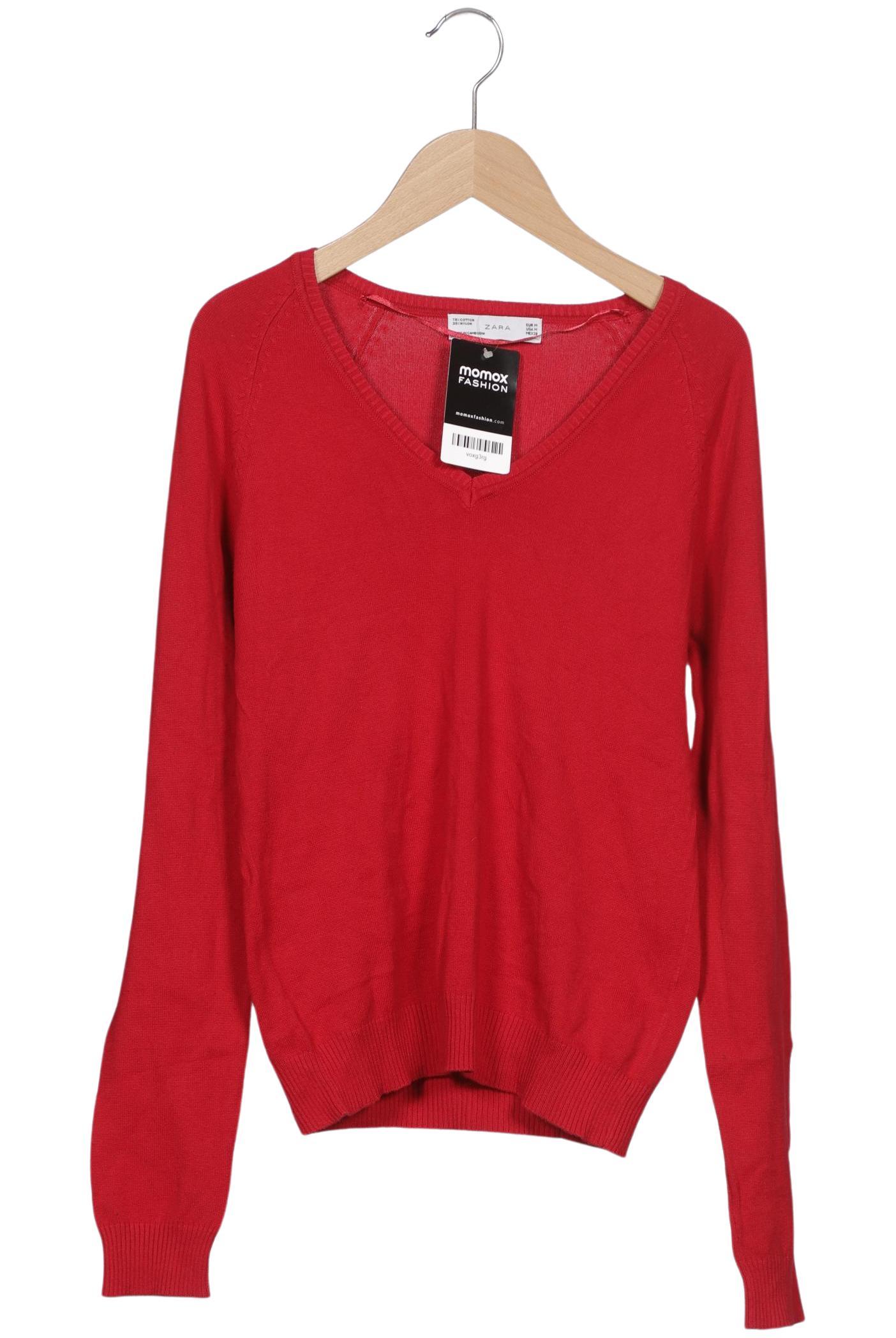 

Zara Damen Pullover, rot, Gr. 38