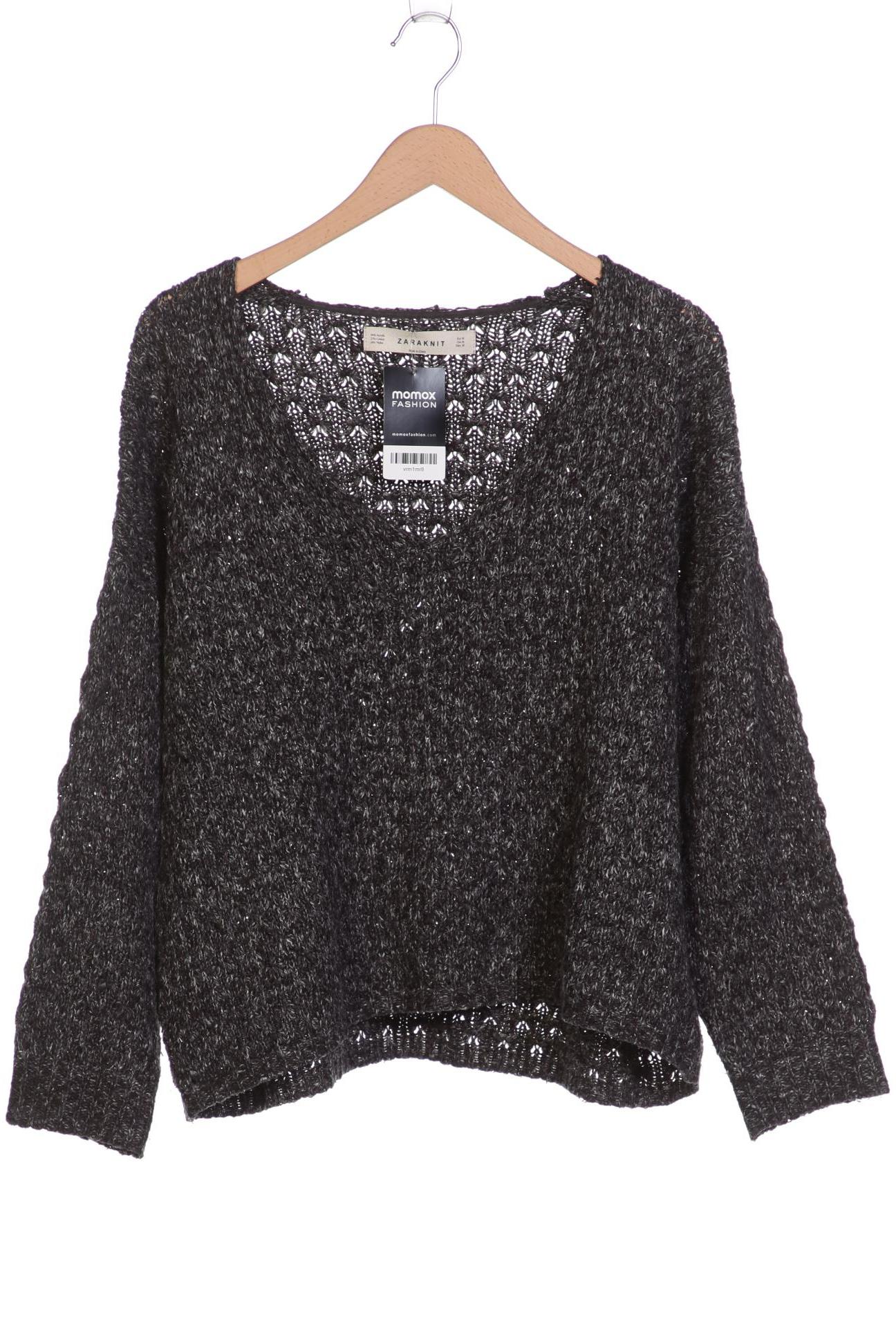 

ZARA Damen Pullover, grau