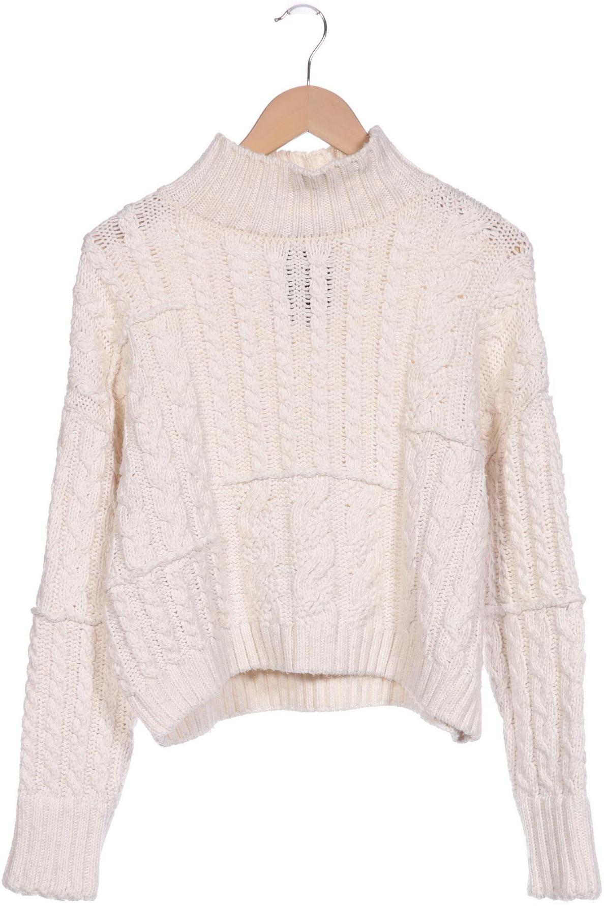 

Zara Damen Pullover, cremeweiß, Gr. 36