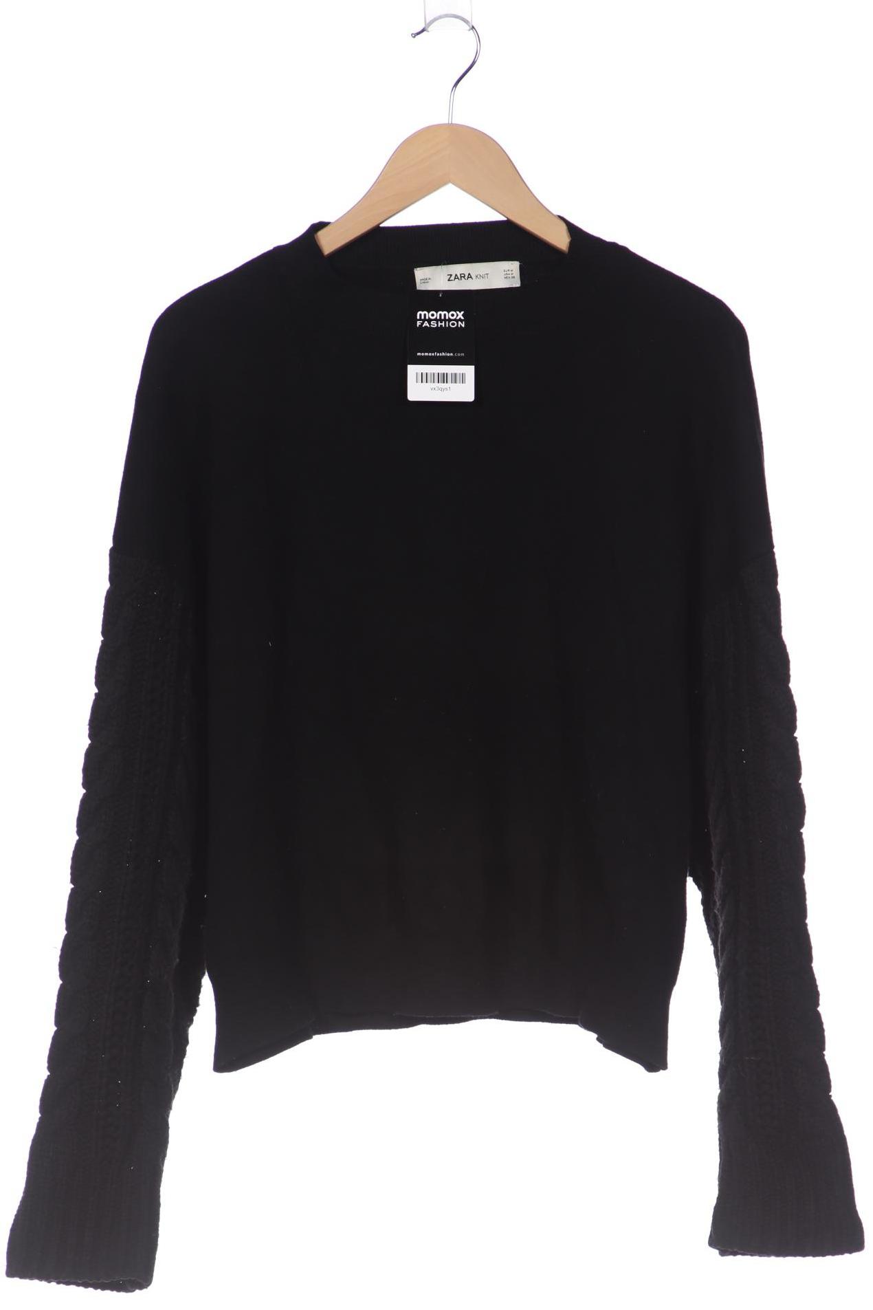 

ZARA Damen Pullover, schwarz