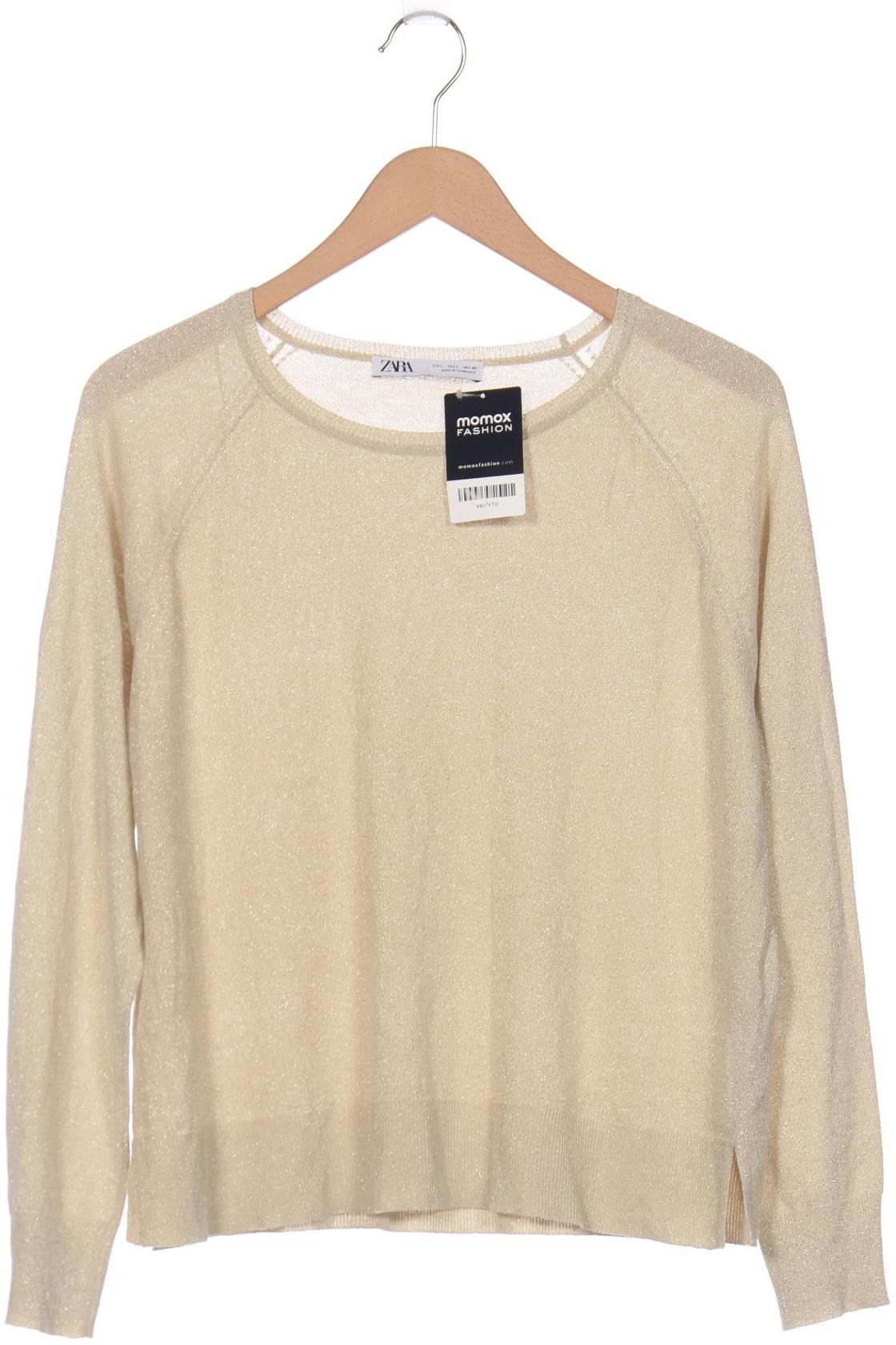 

Zara Damen Pullover, cremeweiß, Gr. 42