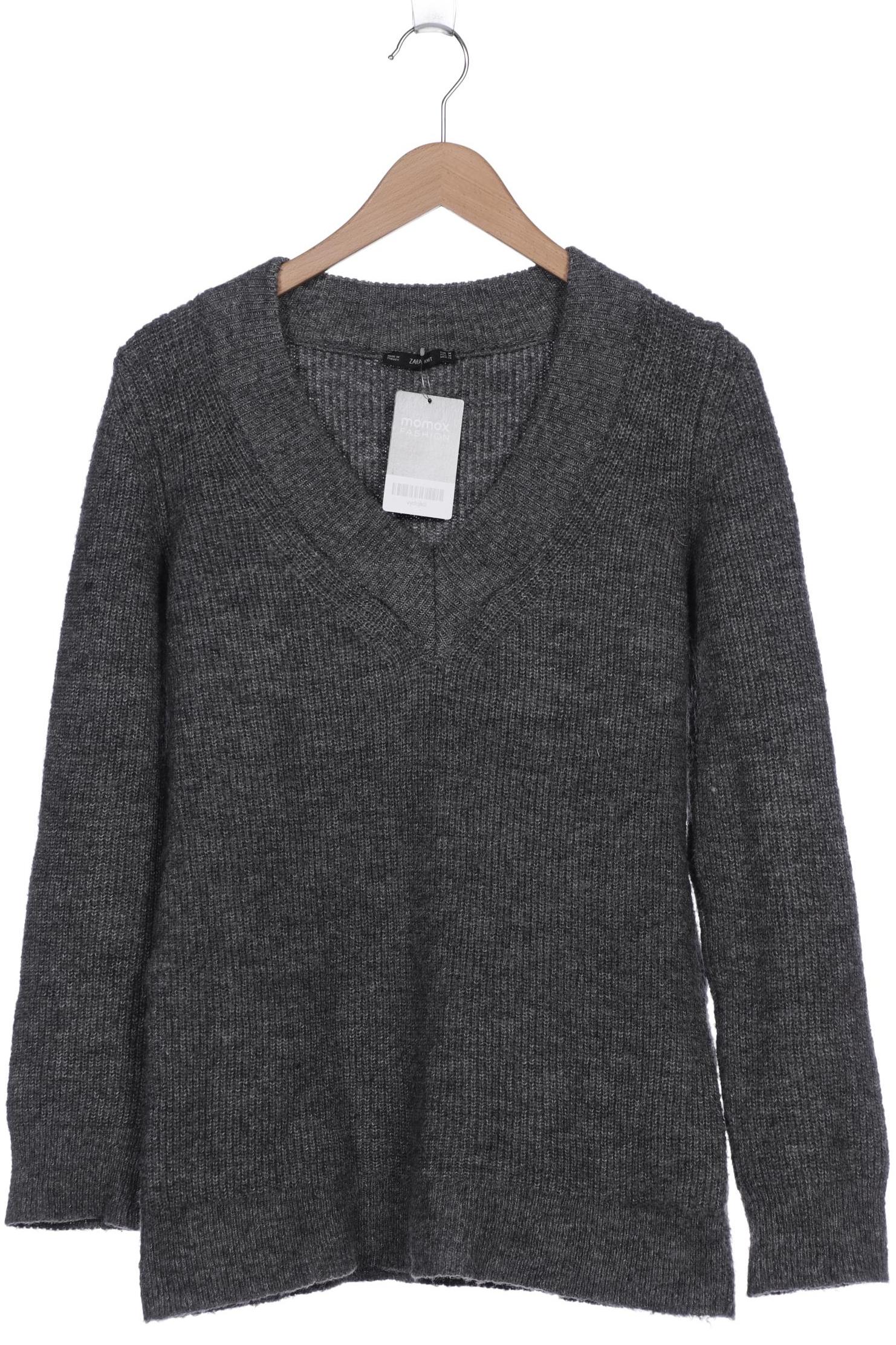

ZARA Damen Pullover, grau