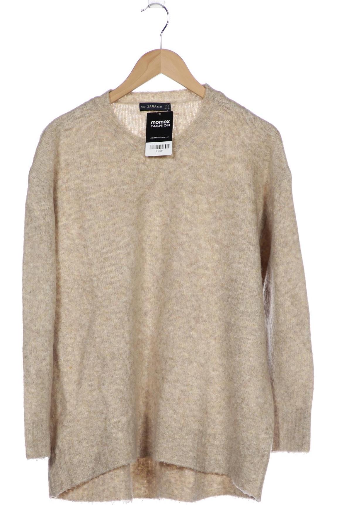 

ZARA Damen Pullover, beige