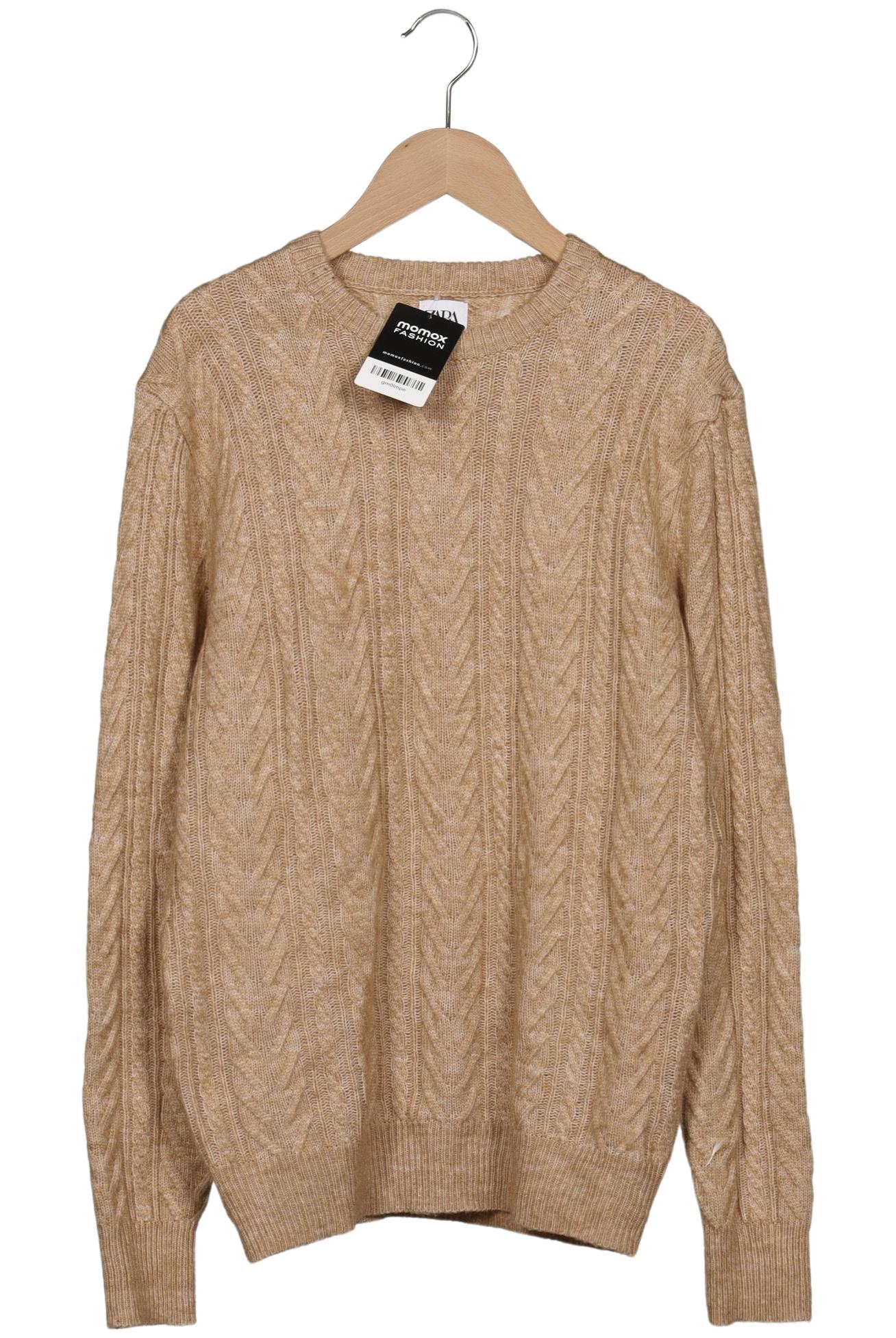 

Zara Damen Pullover, beige, Gr. 38