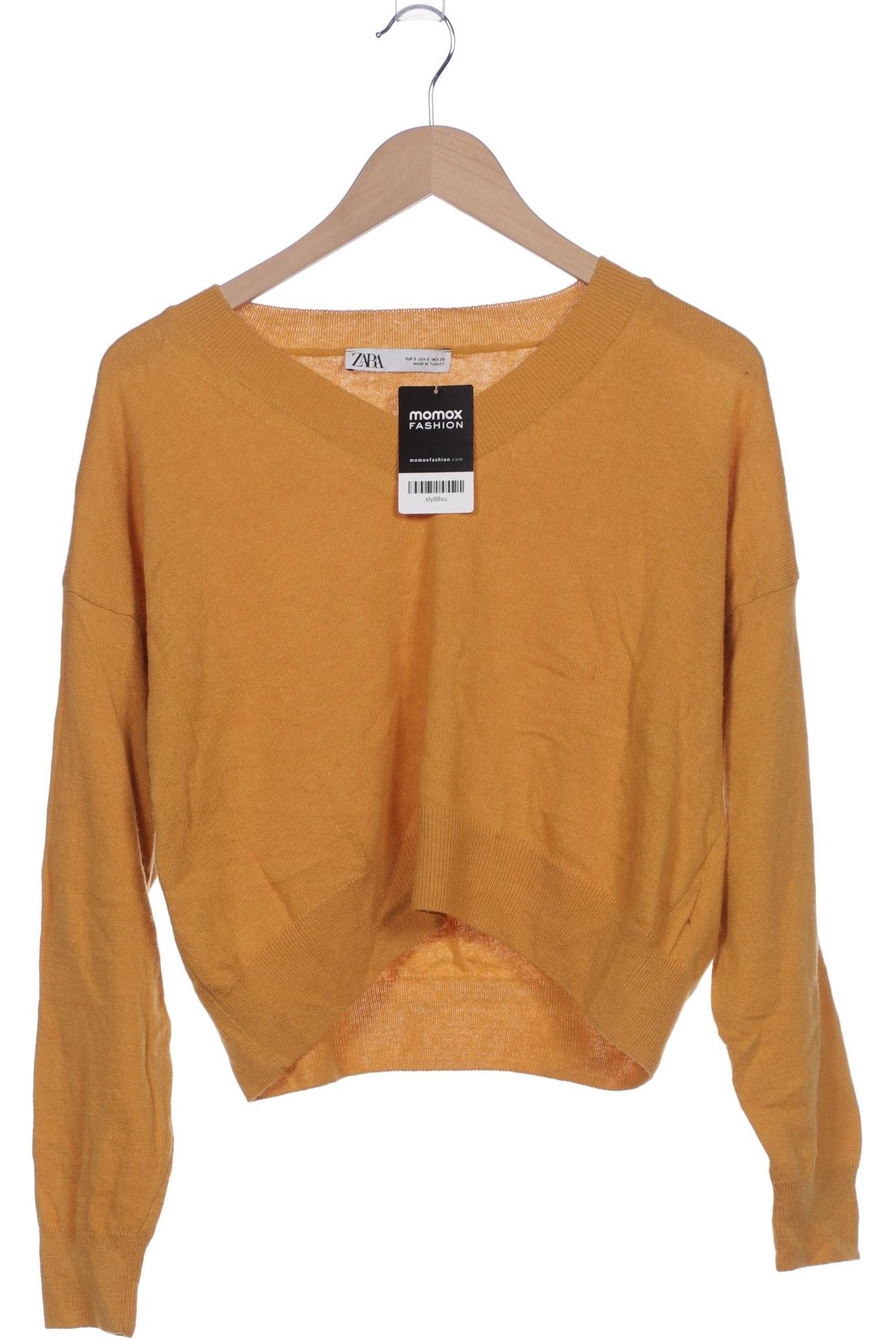 

Zara Damen Pullover, gelb, Gr. 36