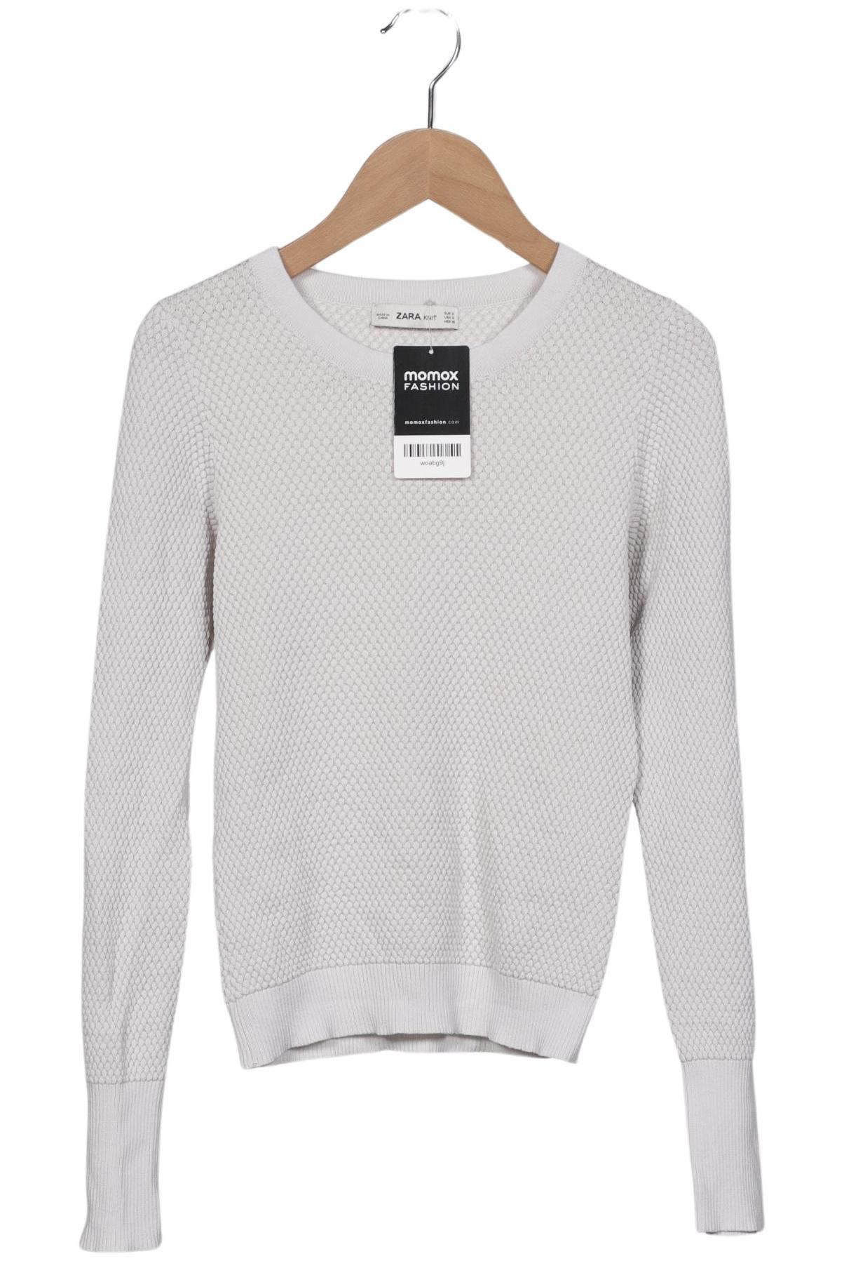 

Zara Damen Pullover, cremeweiß, Gr. 36