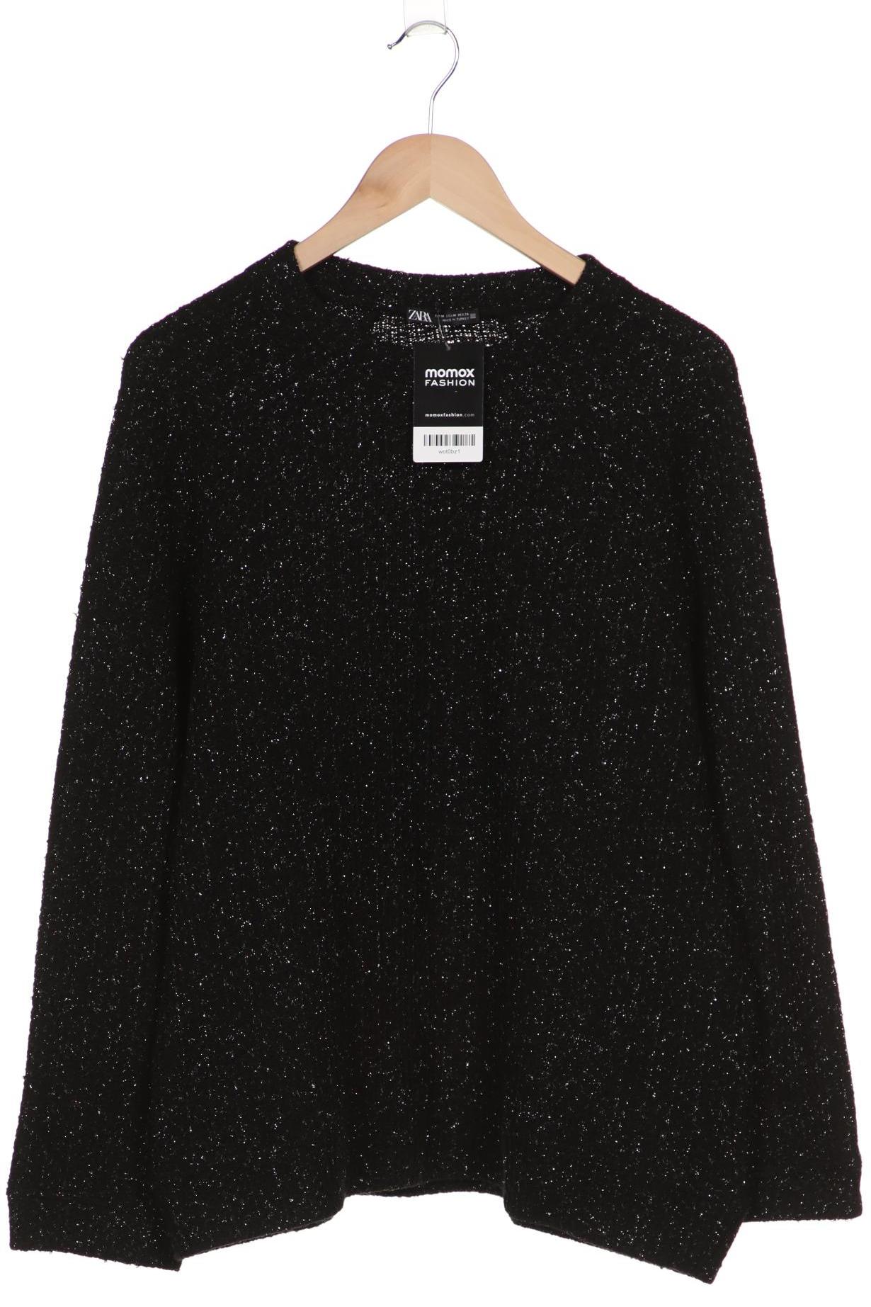 

ZARA Damen Pullover, schwarz