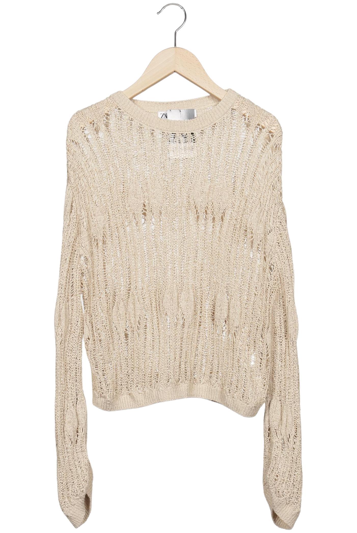 

Zara Damen Pullover, beige, Gr. 36