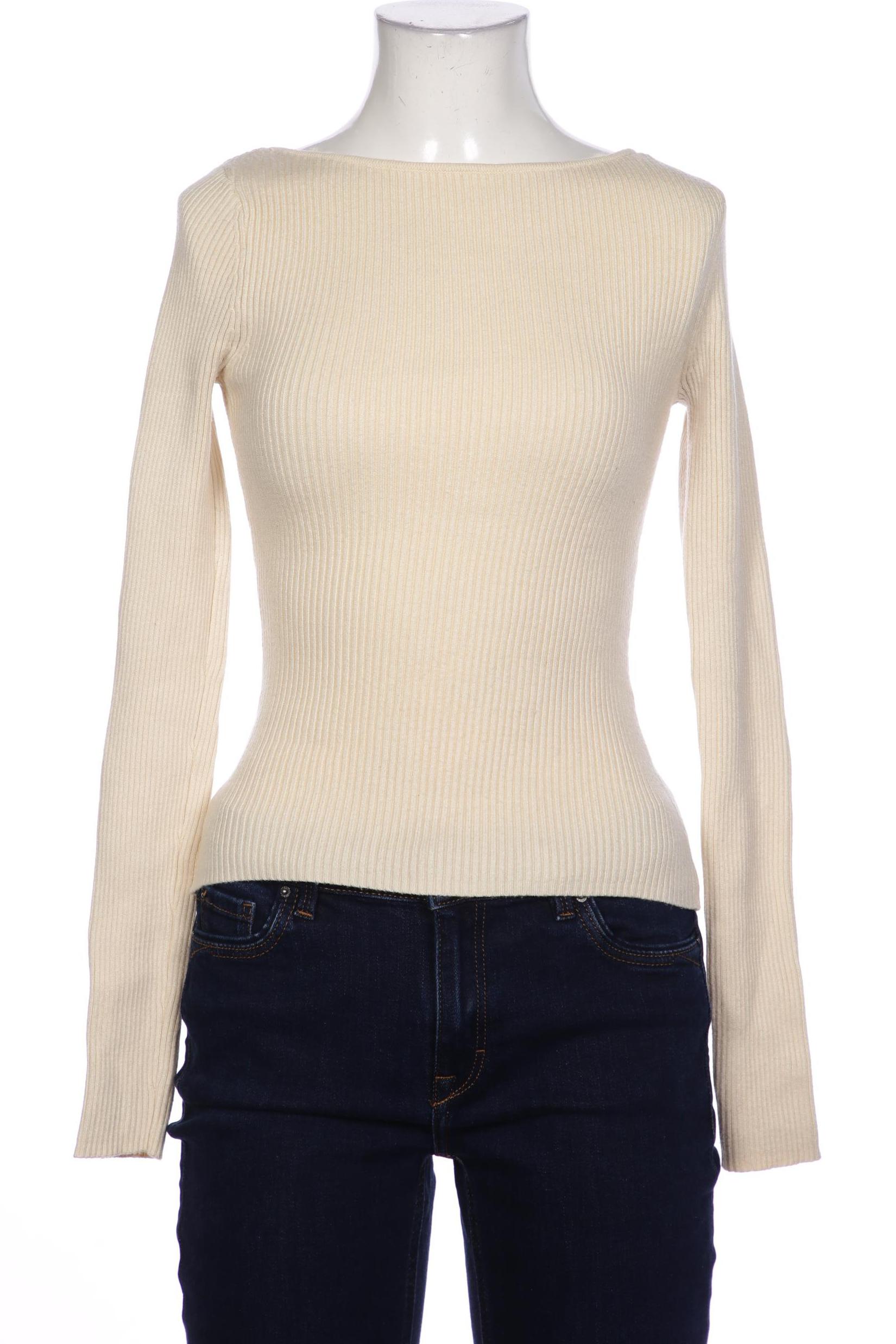 

ZARA Damen Pullover, cremeweiß