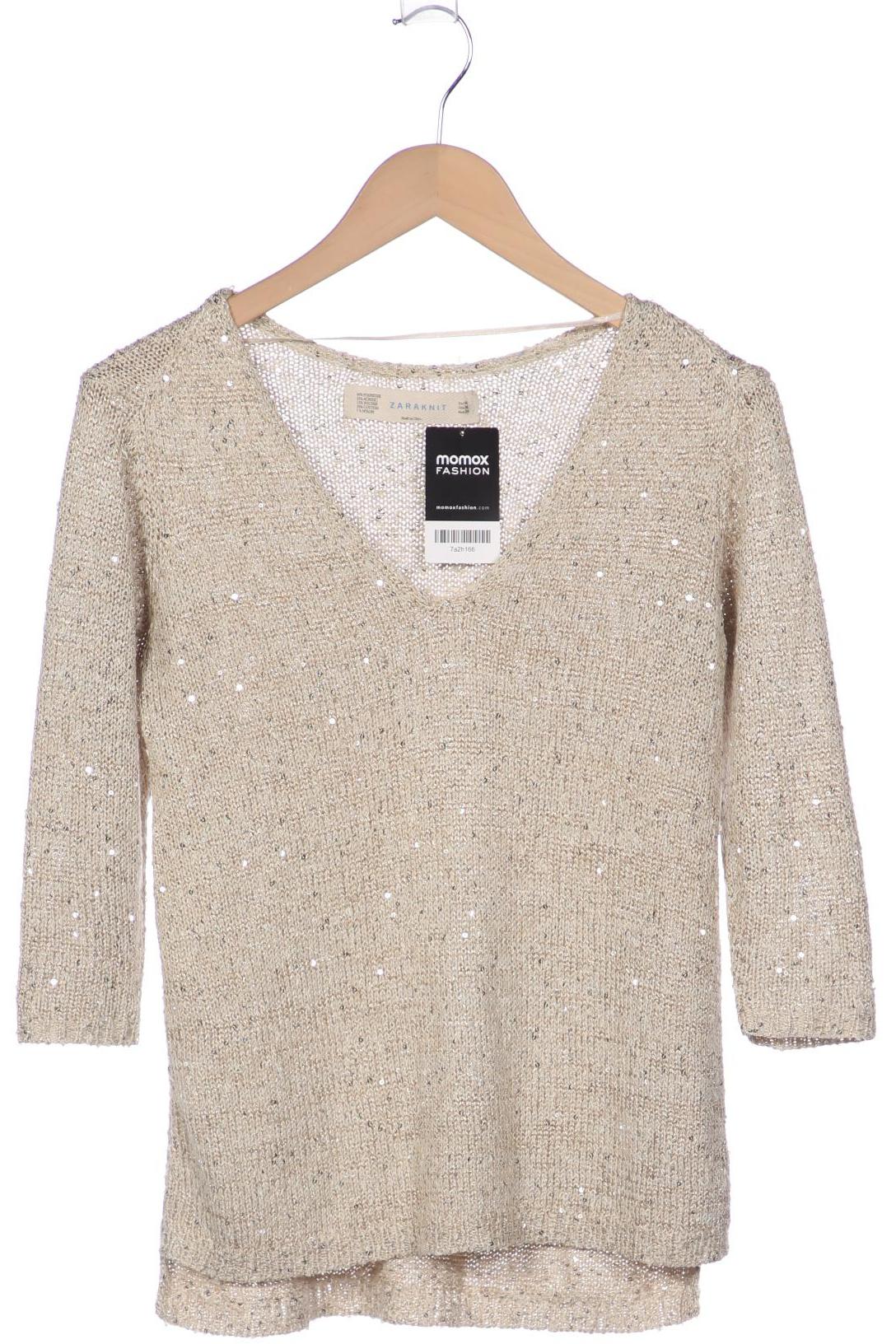 

Zara Damen Pullover, beige, Gr. 38