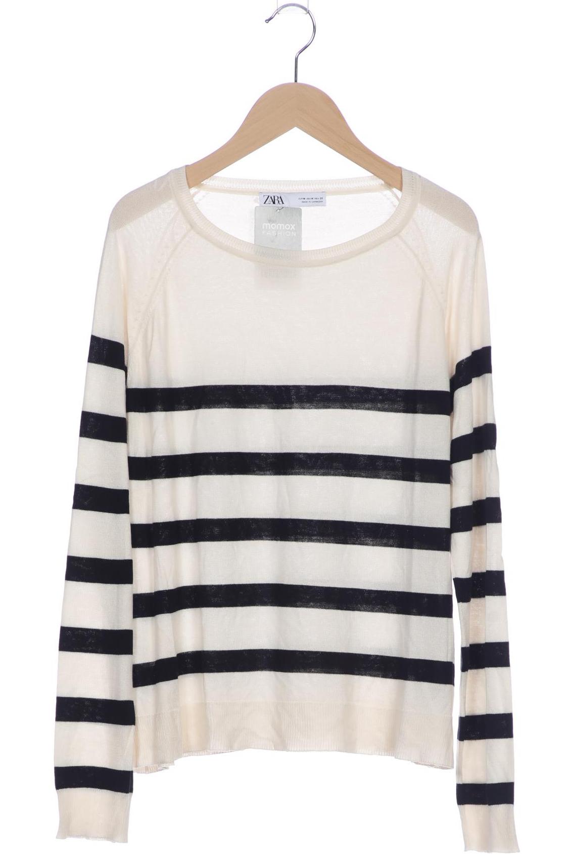 

Zara Damen Pullover, weiß, Gr. 38