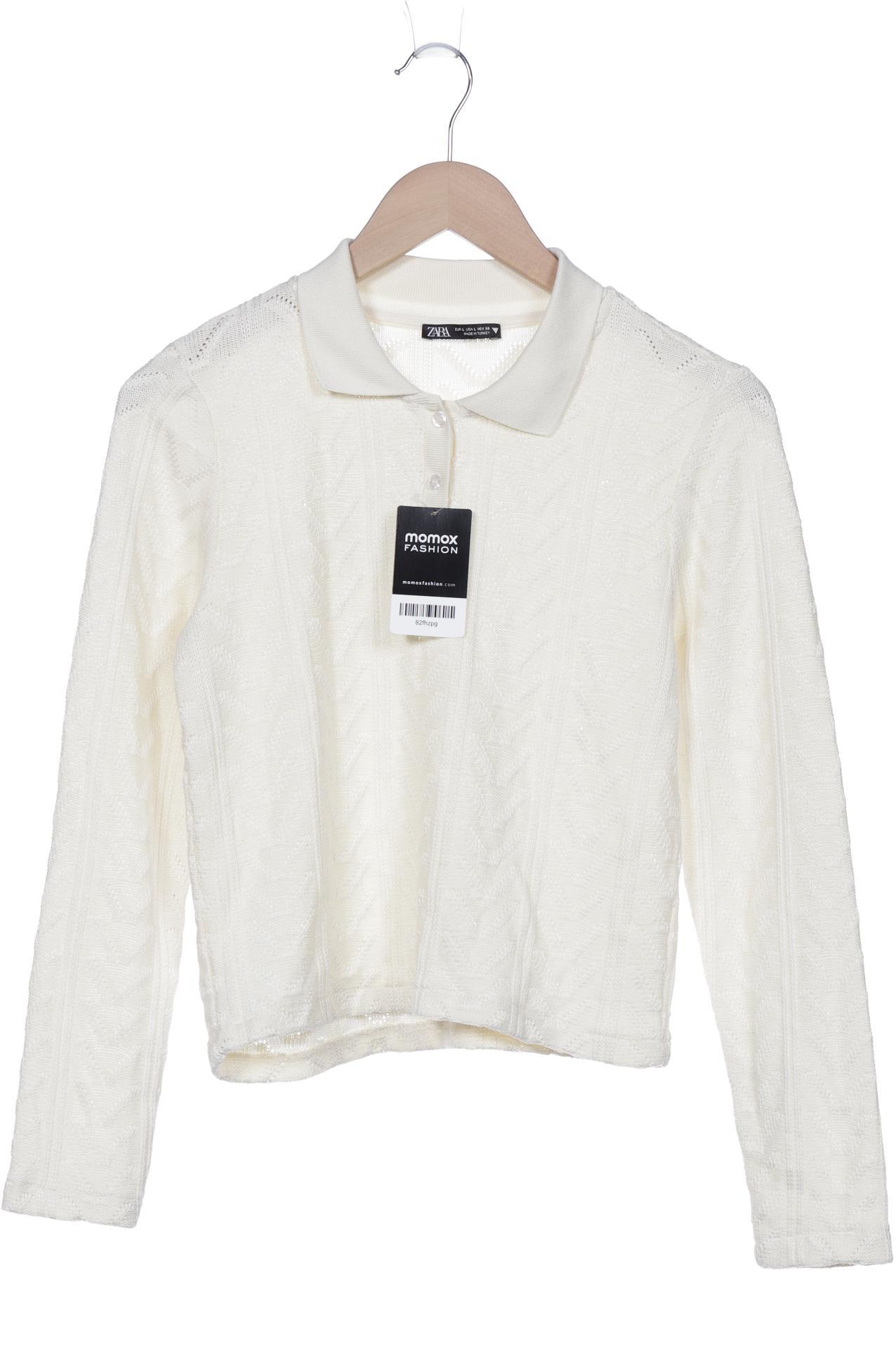 

Zara Damen Pullover, cremeweiß, Gr. 42