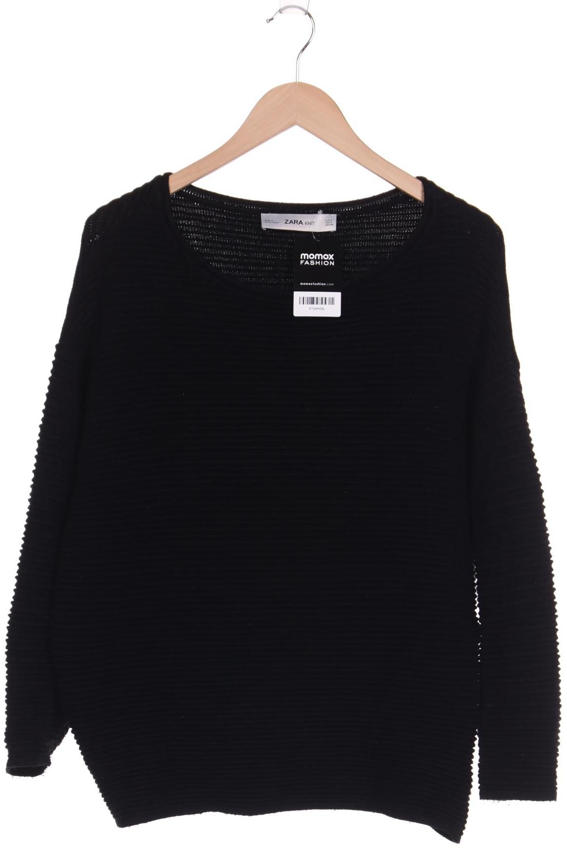 

ZARA Damen Pullover, schwarz