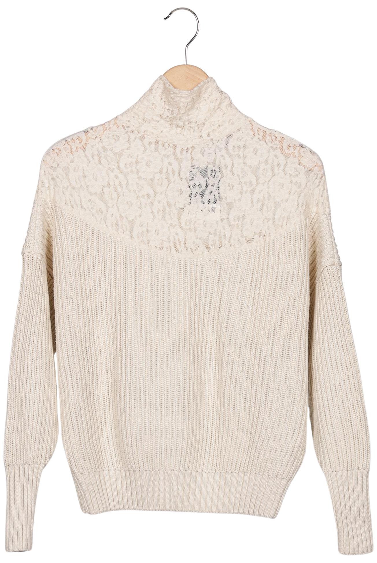 

Zara Damen Pullover, cremeweiß, Gr. 36