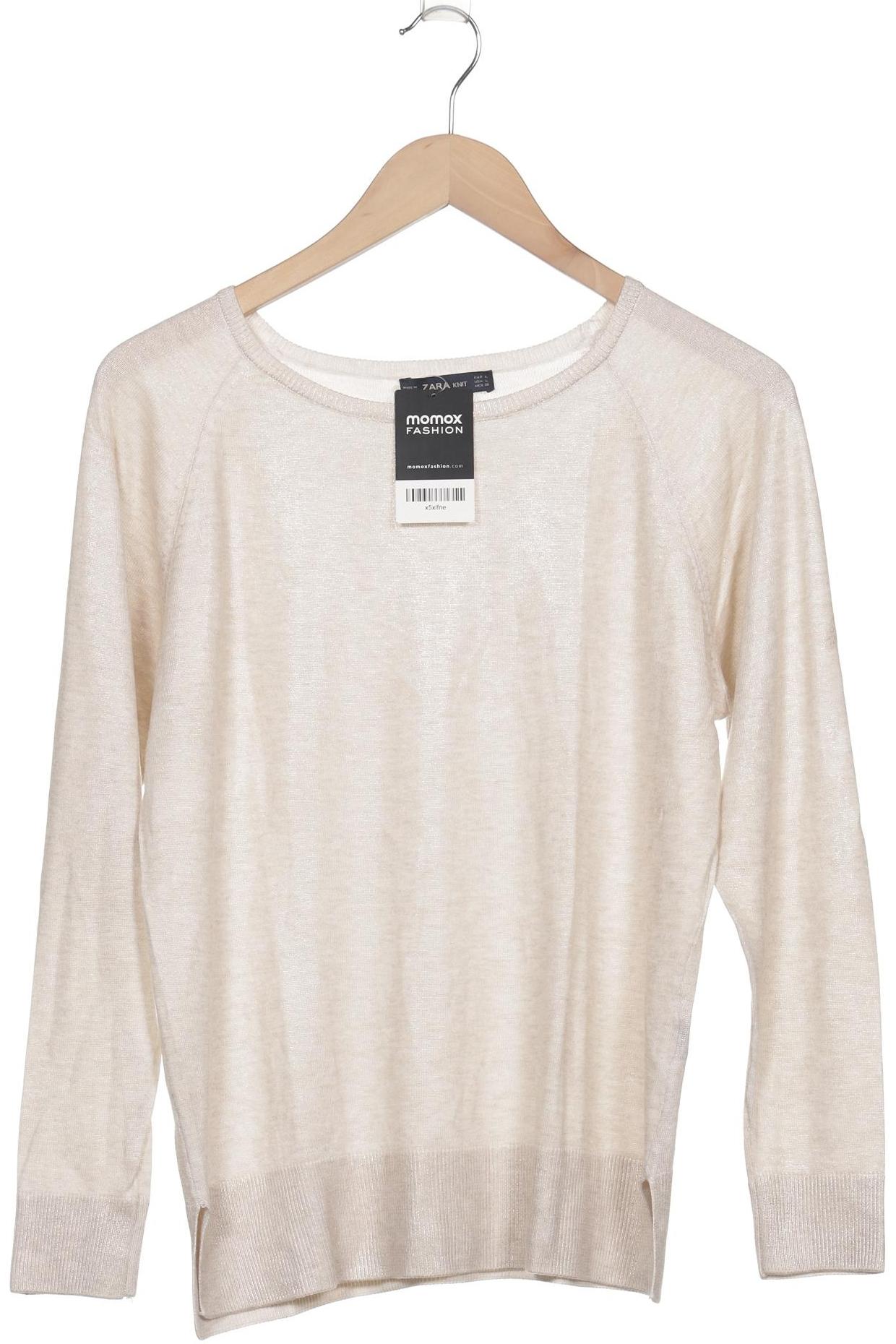 

Zara Damen Pullover, cremeweiß, Gr. 42