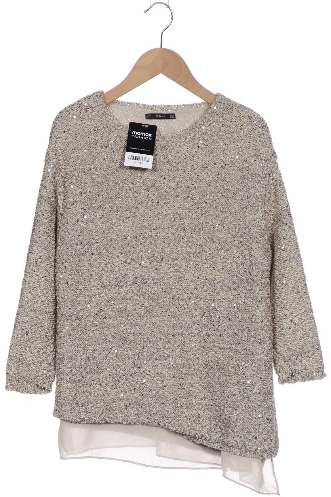 

Zara Damen Pullover, beige, Gr. 38