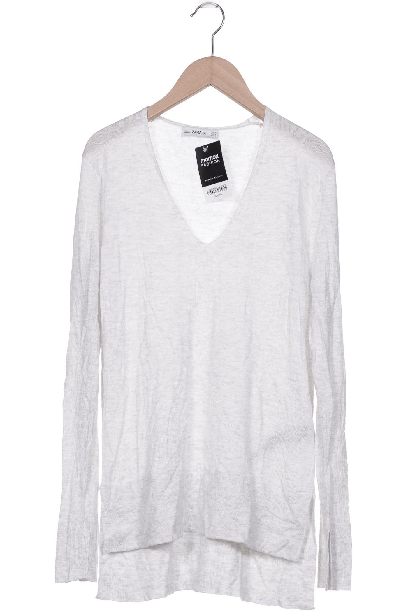

Zara Damen Pullover, weiß, Gr. 38