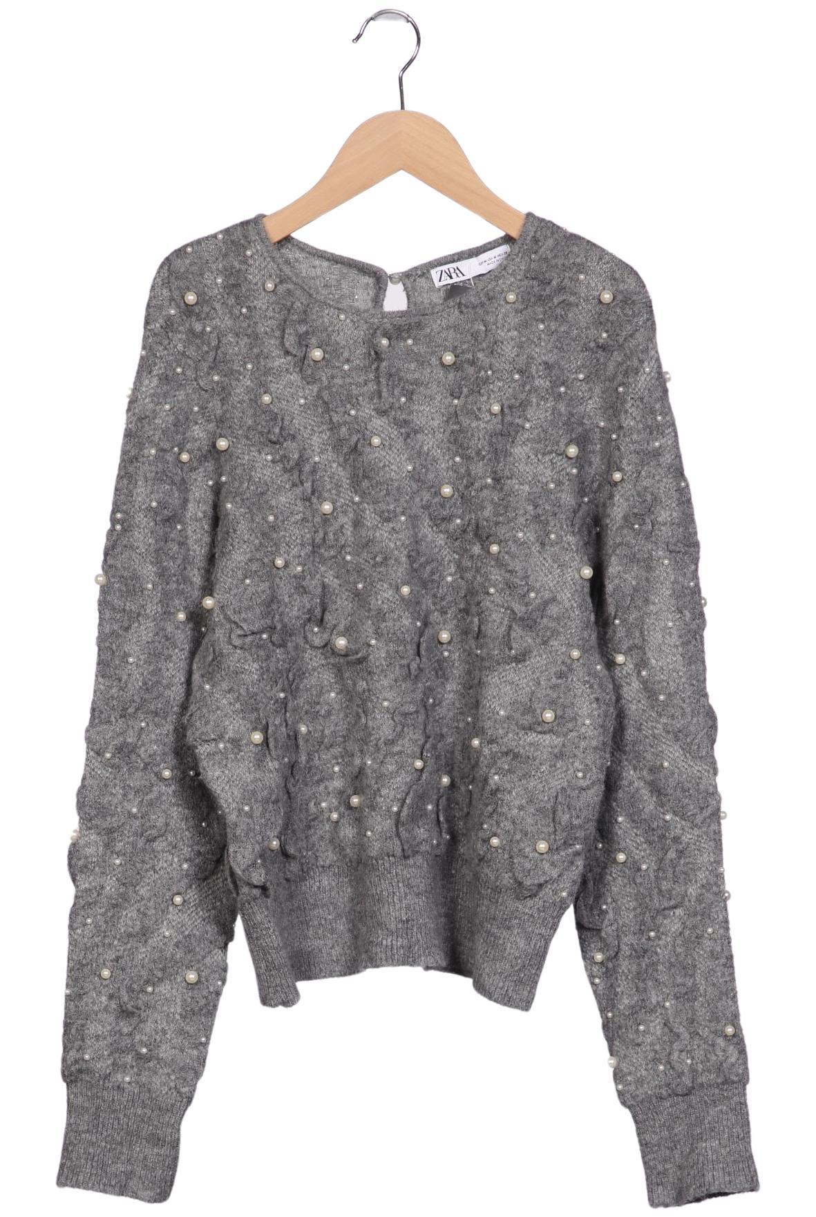 

Zara Damen Pullover, grau, Gr. 38