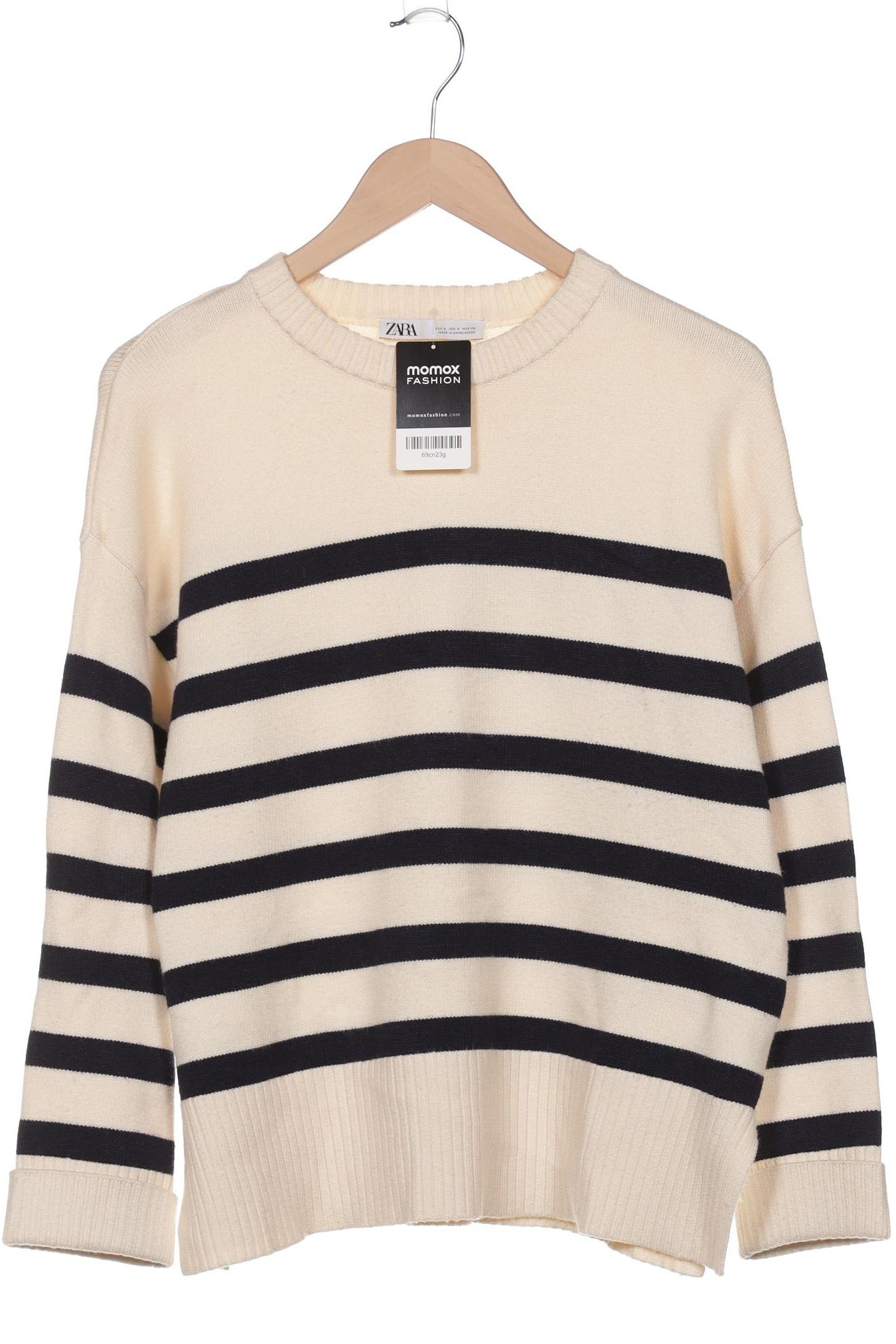 

Zara Damen Pullover, cremeweiß, Gr. 36